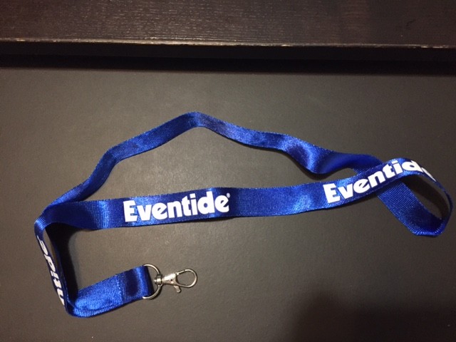 Eventide Effects Custom Lanyard NEW W/Clasp