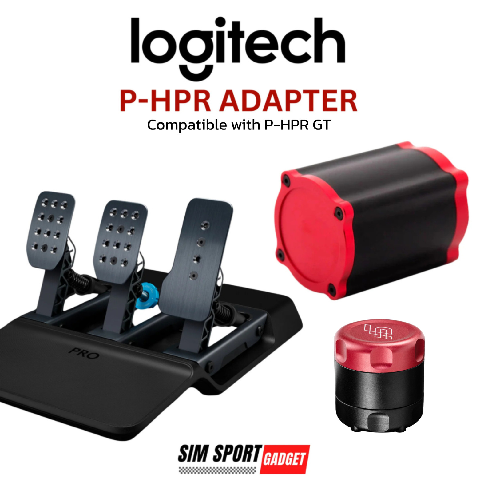 Logitech G Pro Simagic P-HPR Pedal Mount
