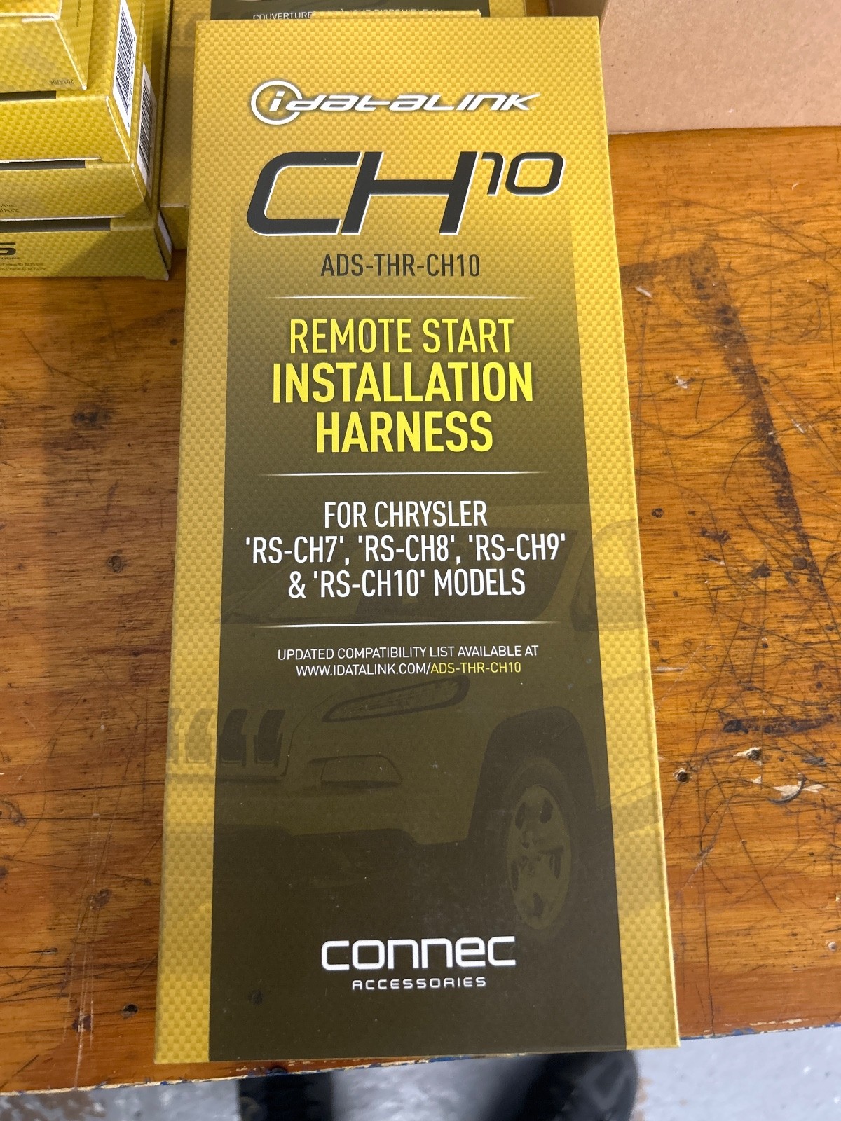 iDatastart ADS-THR-CH4 Remote start T-harness for select 2008+ Chrysler NEW N10