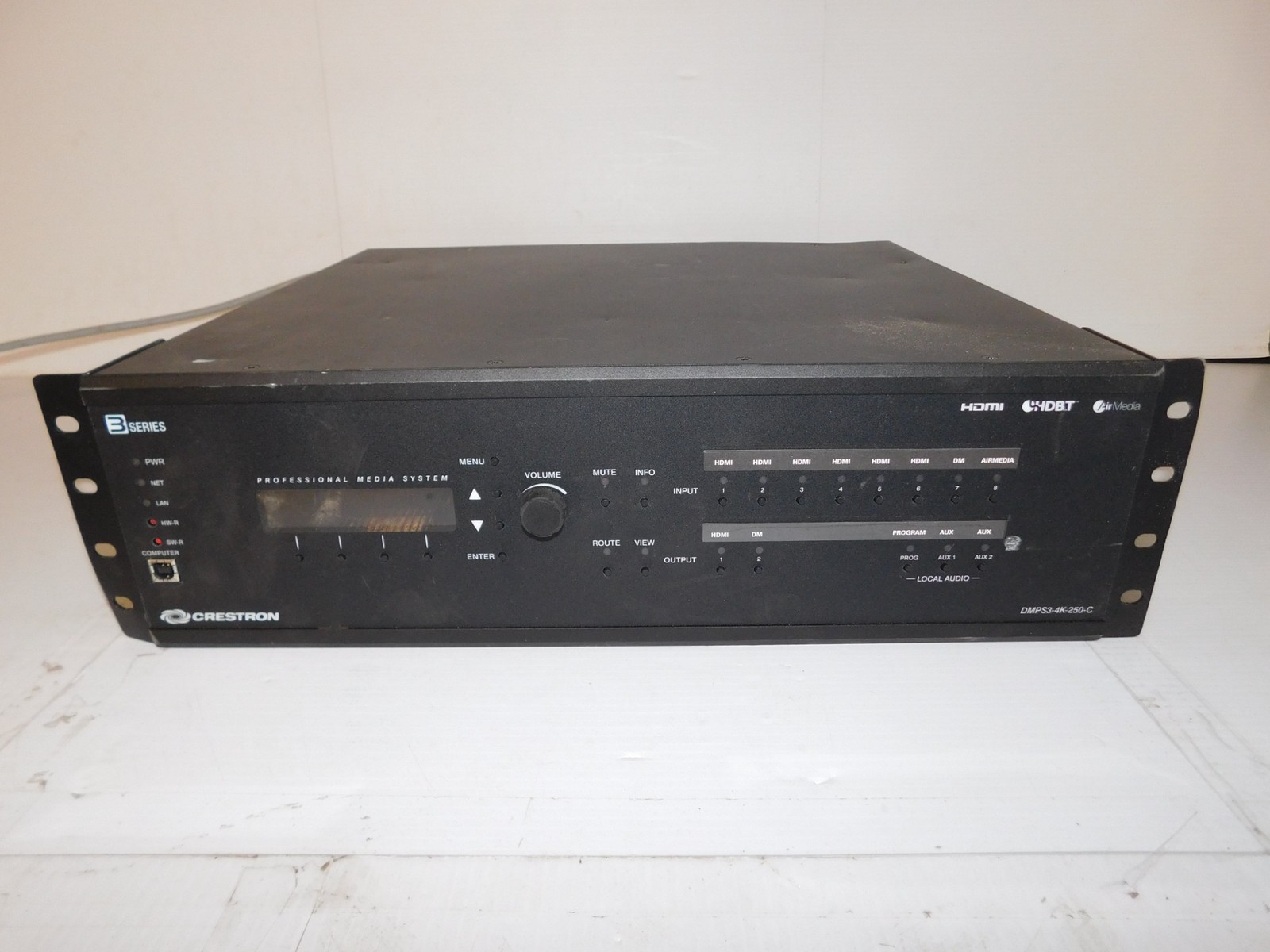 ^^ CRESTRON 4K DIGITAL MEDIA PRESENTATION SYSTEM MODEL DMPS3-4K-250-C (PLM80)