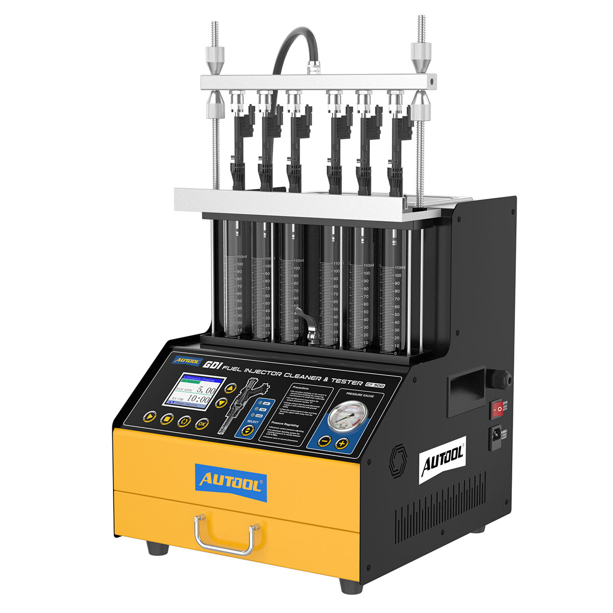 AUTOOL CT500 GDI Injector Tester Cleaner Ultrasonic Petrol Car Cleaning Machine