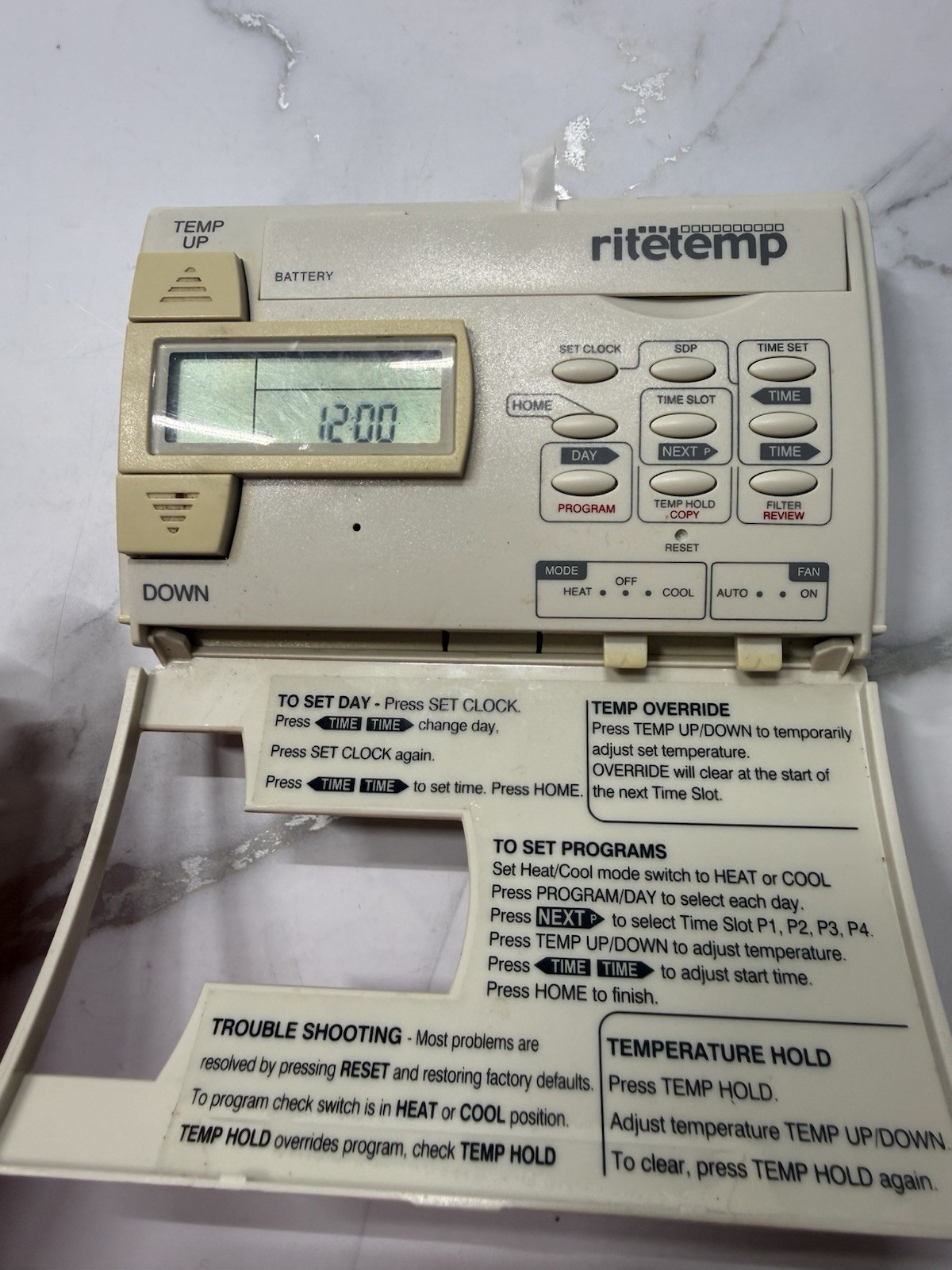 RiteTemp Model 8022C