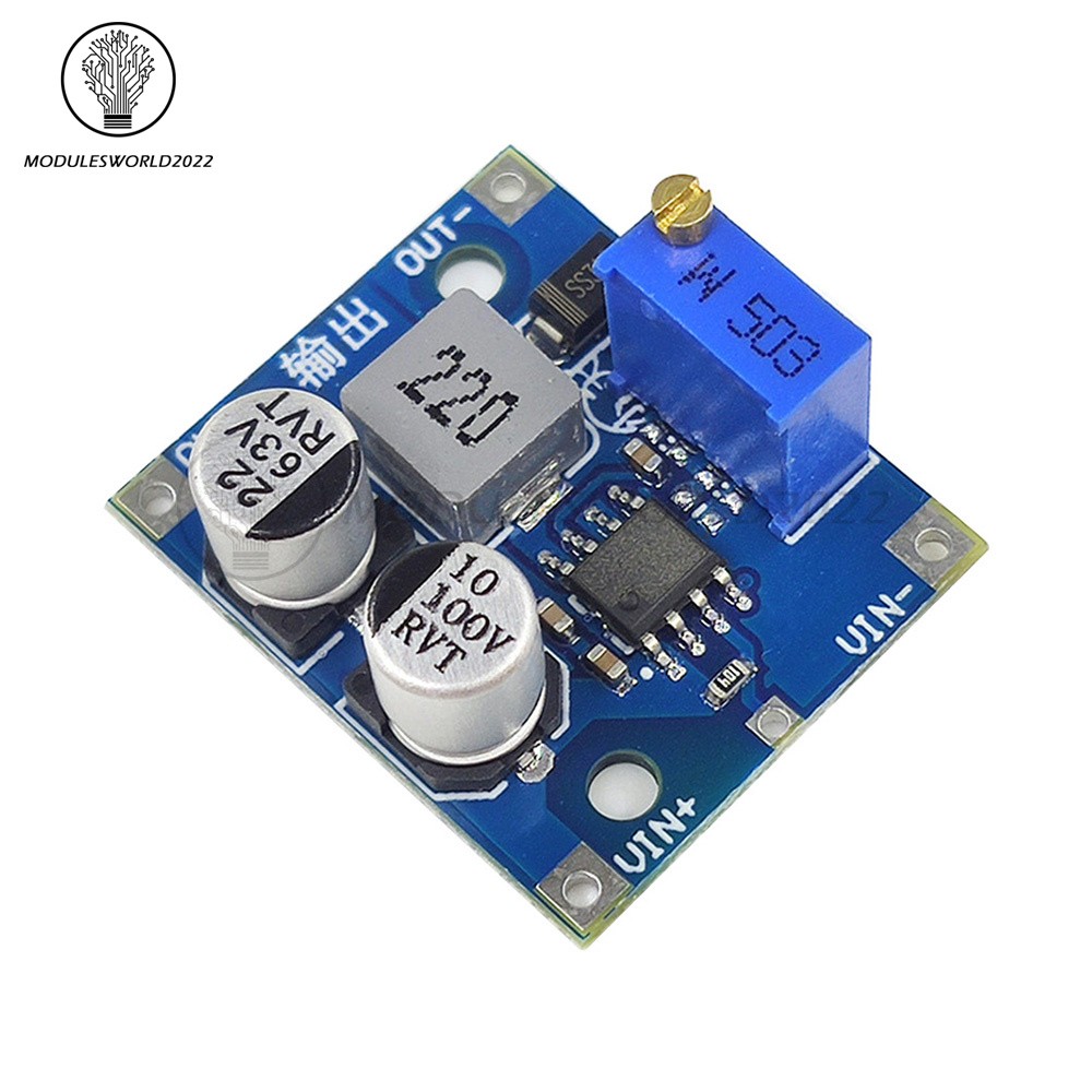 5* DC-DC Step-Down Power Module Buck Converter 5-80V to1-62V Adjustable 1.5A
