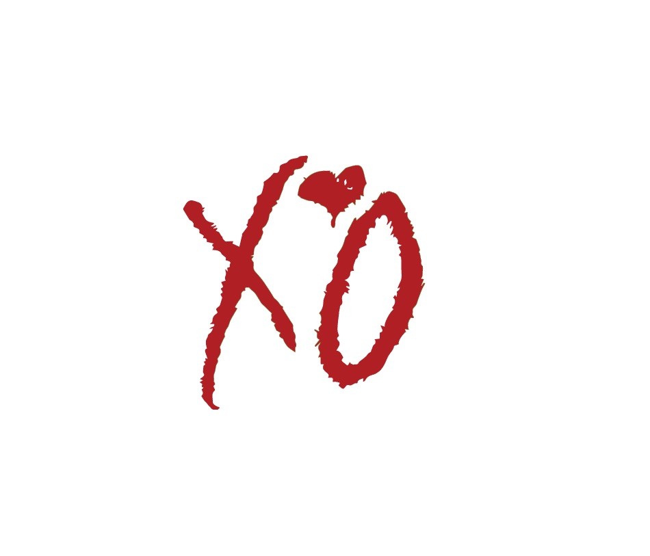 XO The Weeknd Hugs and Kisses Logo Vinyl Decal Stickers Car Phone Laptop