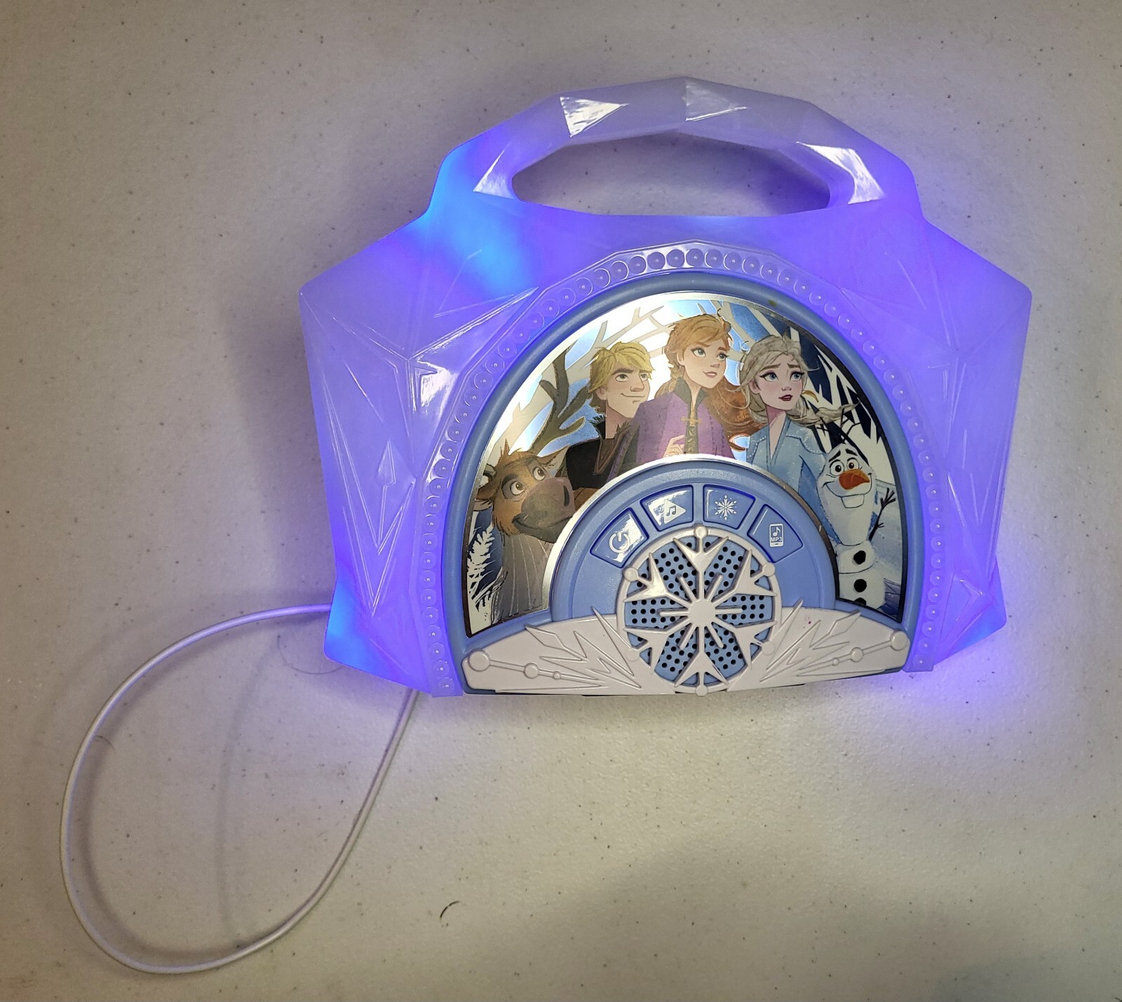 Disney Frozen Purse Karaoke Machine  Sing Along MP3 Microphone - Working tested