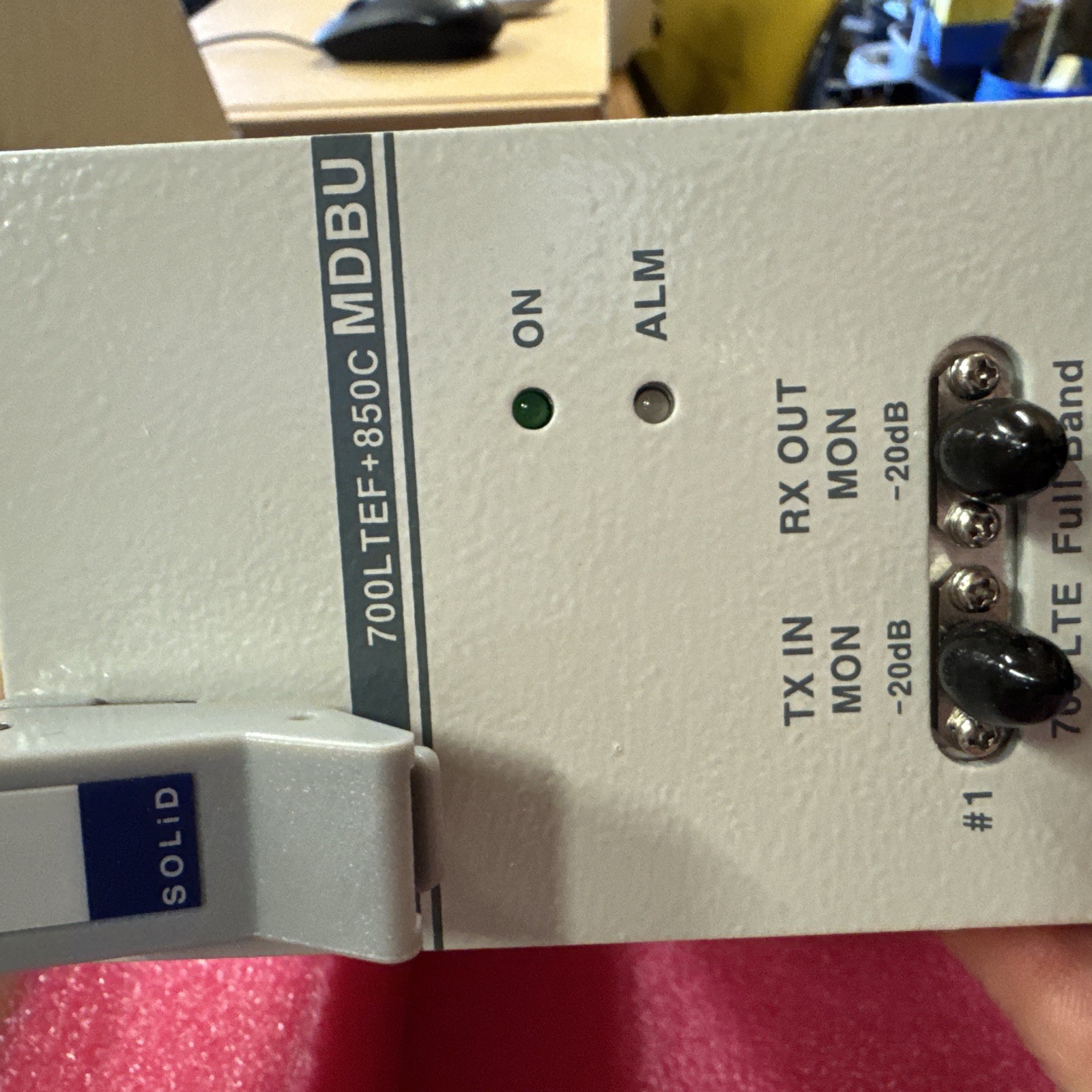 SOLiD Technologies SMDR-NH124 BIU Main Drive BTS Unit MDBU_850C_700LTEF maof11