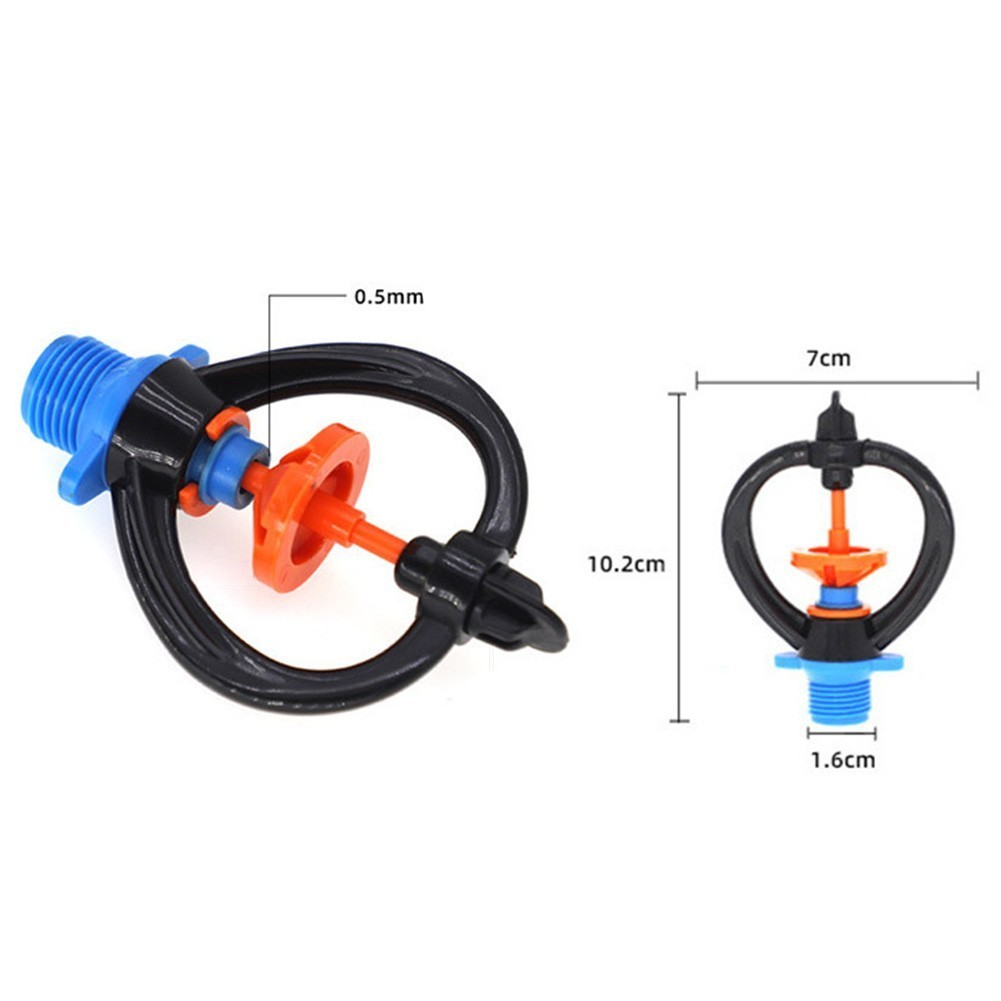 Efficient Irrigation Nozzles with Adjustable Coverage Radius for Gardens