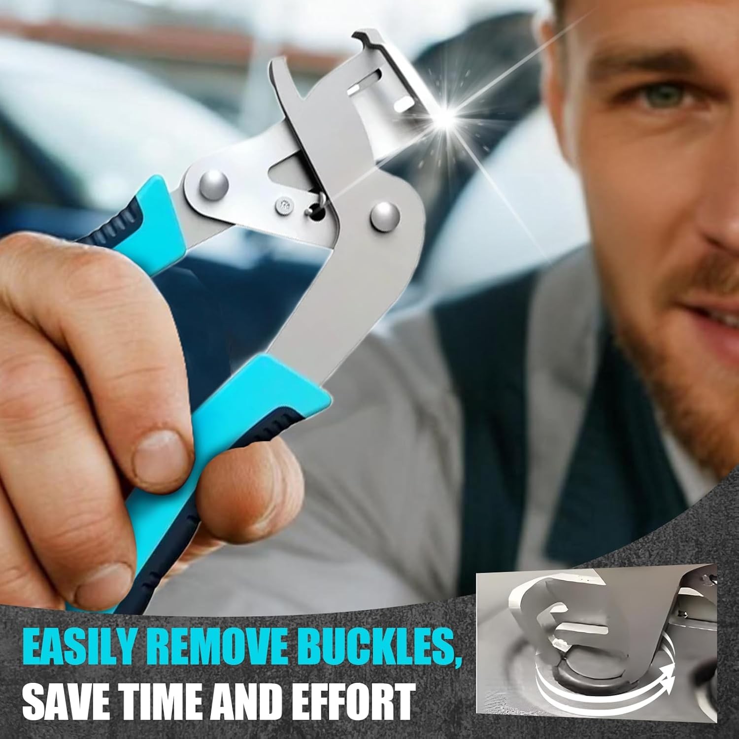 Car Snap Clip Pliers Disassembly Tools Remover Automotive Multi-function Buckle