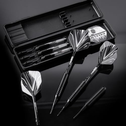 Soft tip Darts Set with Brass Barrel,Professional Darts Plastic