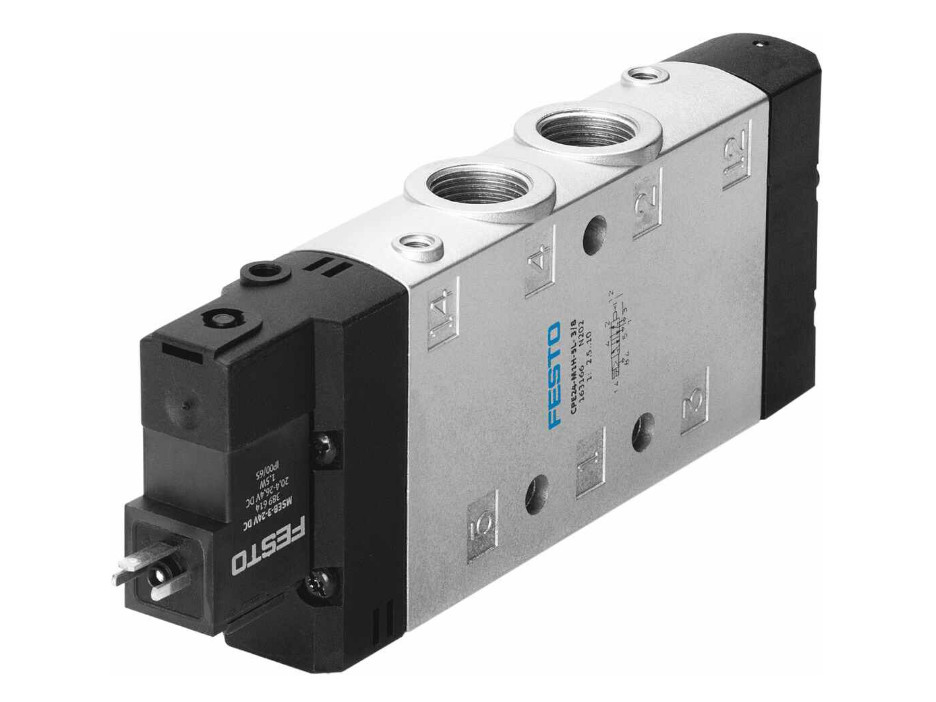 Festo CPE24-M1H-5L-3/8 163166 Air Solenoid Valve New
