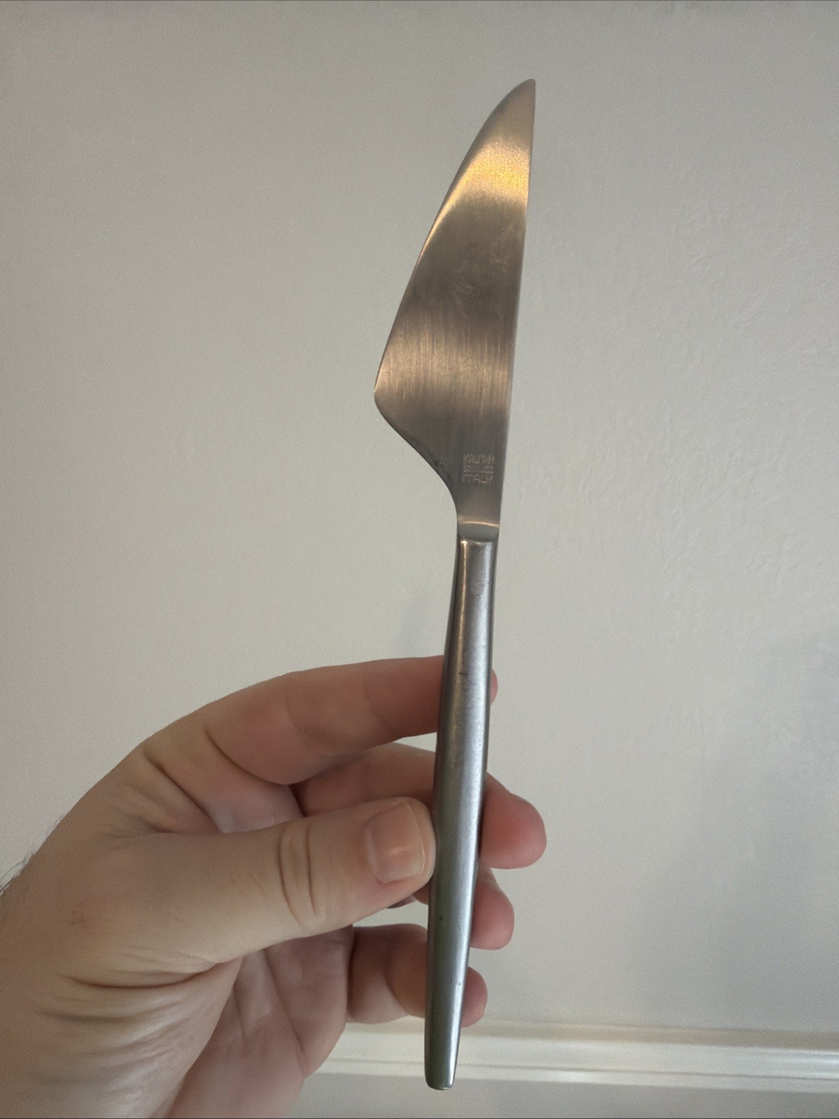 kalmar design stainless steel knife made in italy
