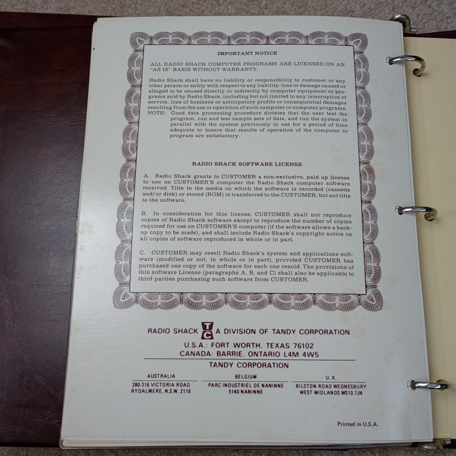 TRS-80 Software Library Lot Accounts Payable Editor Assembler Manual READ!!!