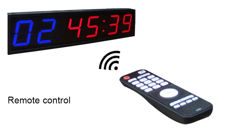 Echo GYM Timer Crossfit Classic Digital LED Portable Workout Countdown Clock