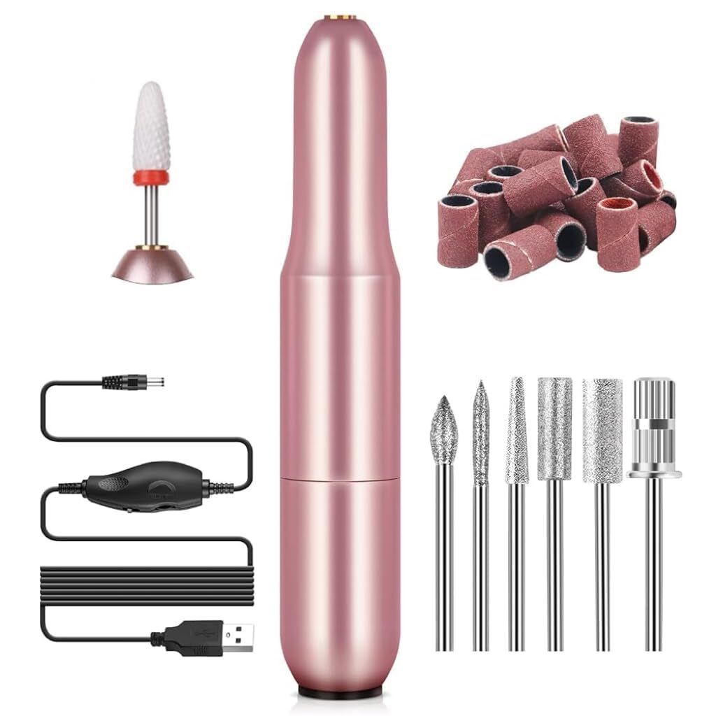 Maquina Kit De Uñas Acrilicas Taladro Electrico Para Manicura Pedicura