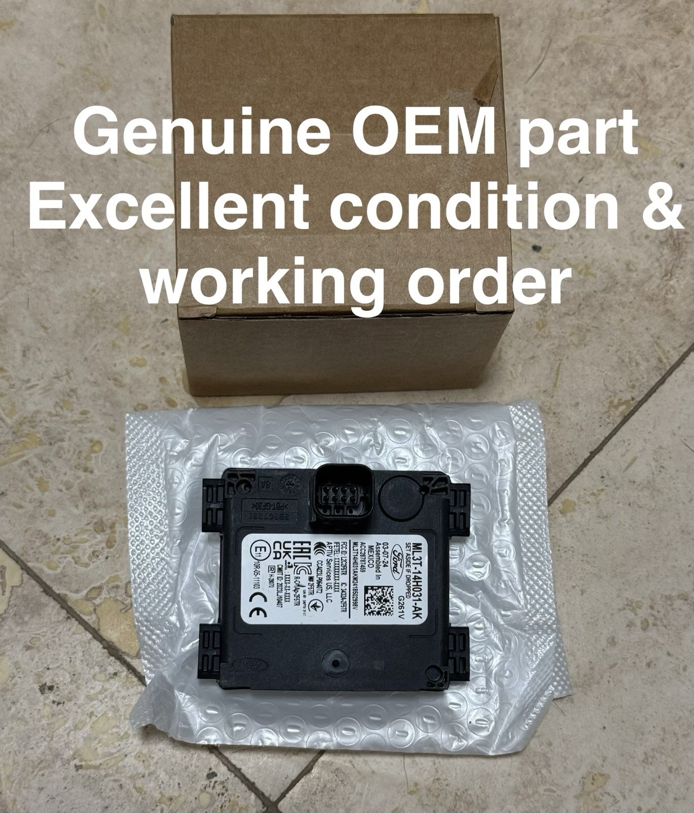 GENUINE OEM FORD Blind Spot Detection System Sensor Left or Right ML3Z-14C689-H