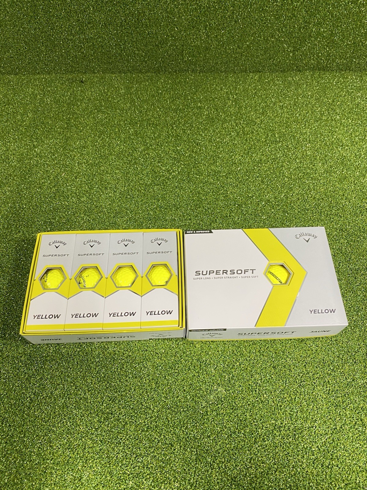 Callaway Super Soft 2 Dozen Yellow Golf Balls