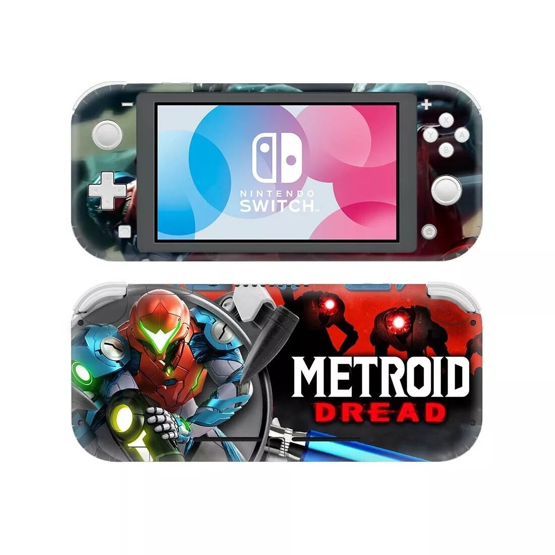 Nintendo Switch Lite Skins Decal Metroid Dread Vinyl Cover- Brand New!