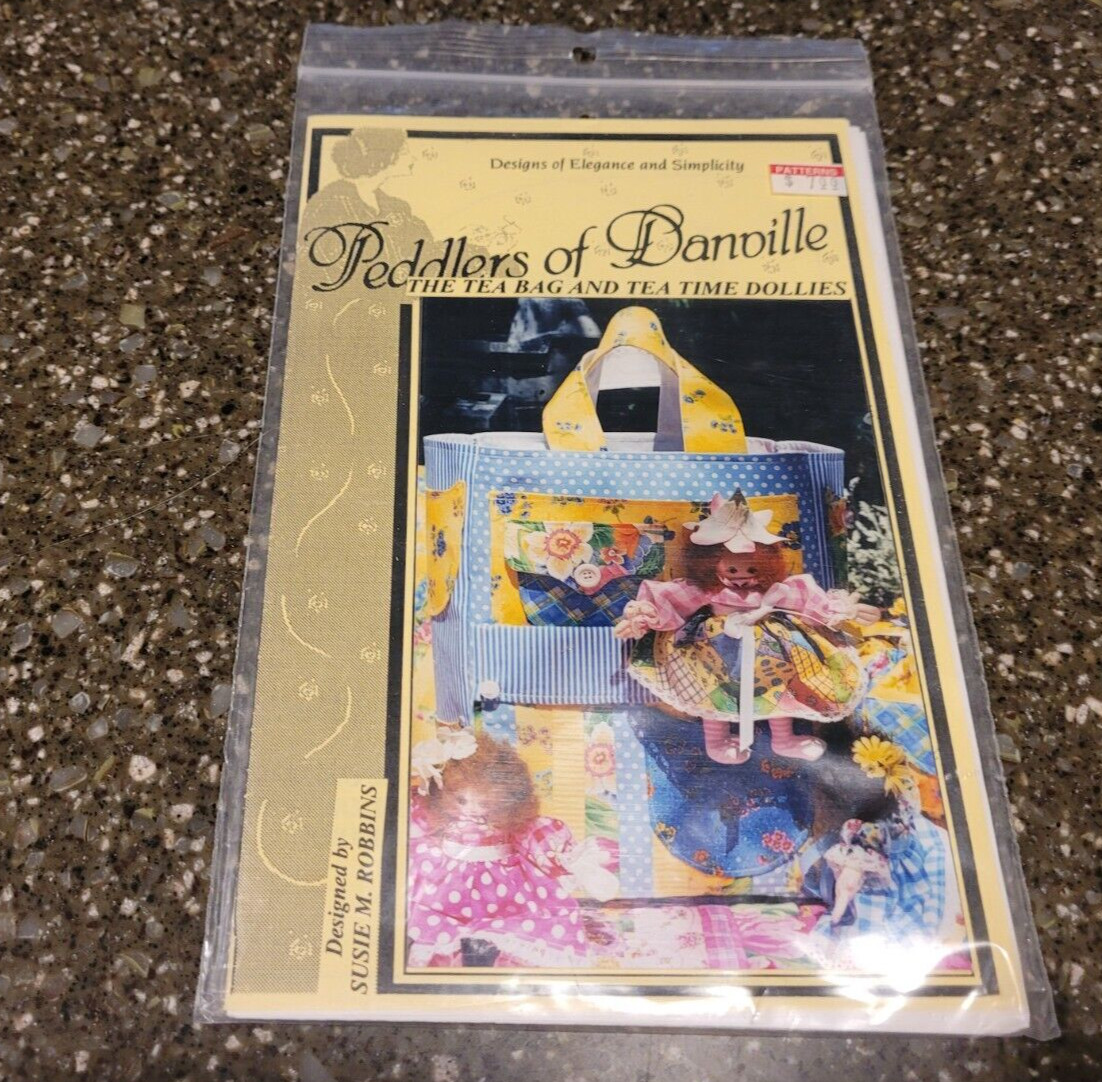 The Peddlers of Danville The Tea Bag and Tea Time Dollies Pattern