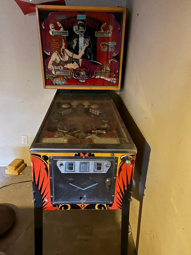 1978 bally mata hari pinball machine