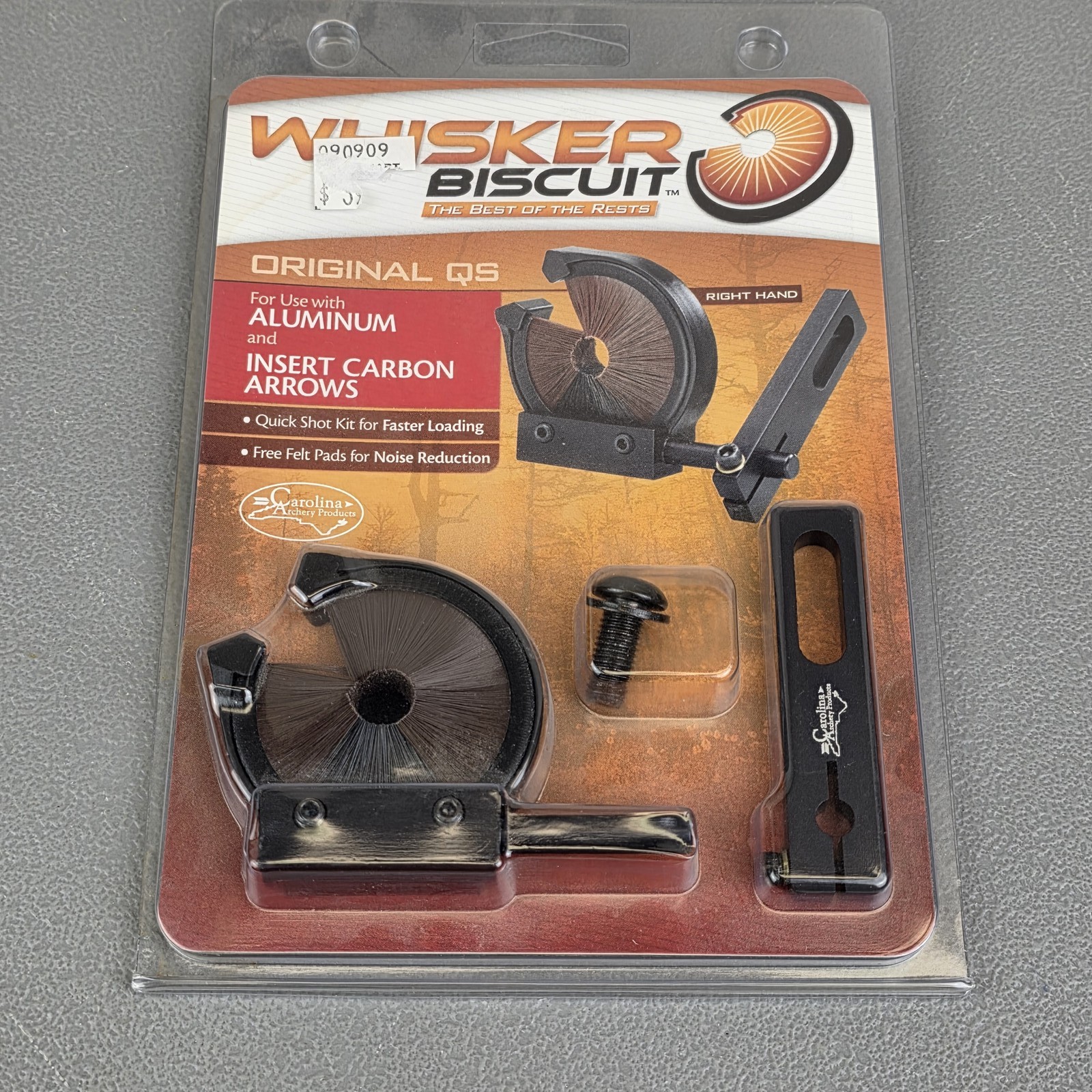 Whisker Biscuit Original QS Right Hand Arrow Rest Archery Compound Bow New NIB