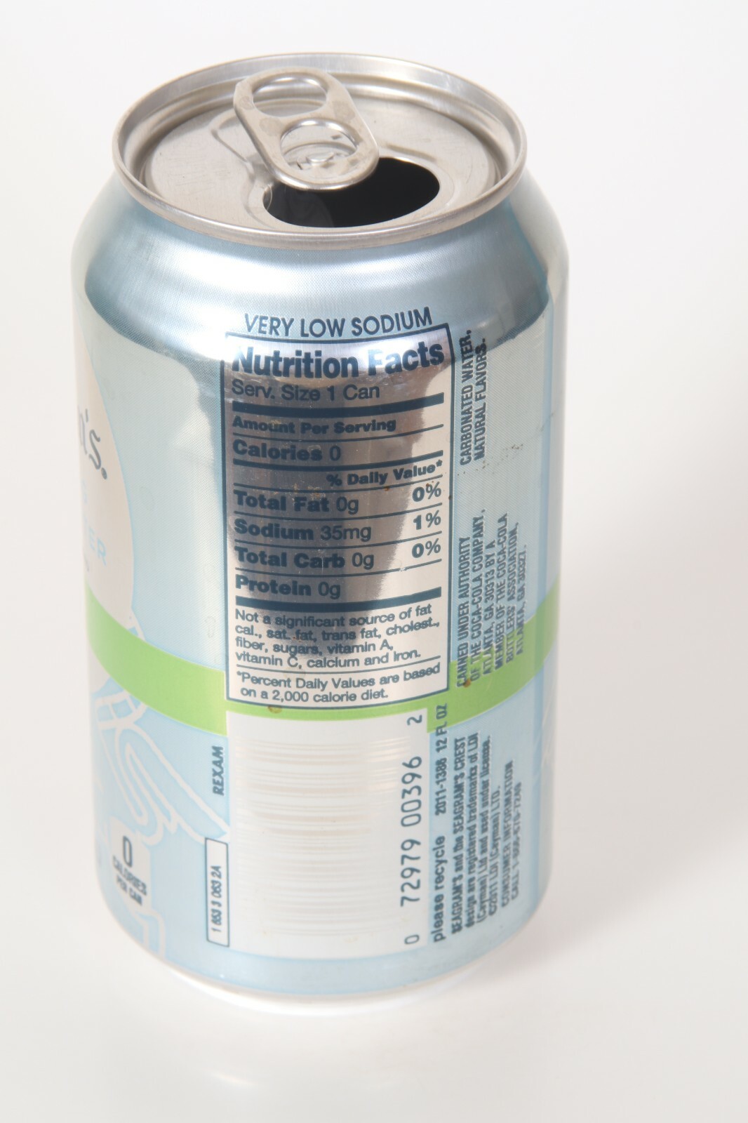 Seagram's Key Lime soda can