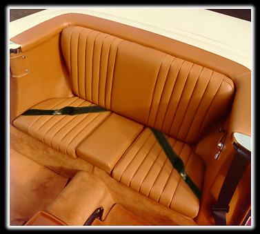 MERCEDES W107 | R107 | 107 SL REAR JUMP SEAT, MB TEX BACK SEAT, 1972-89, NEW