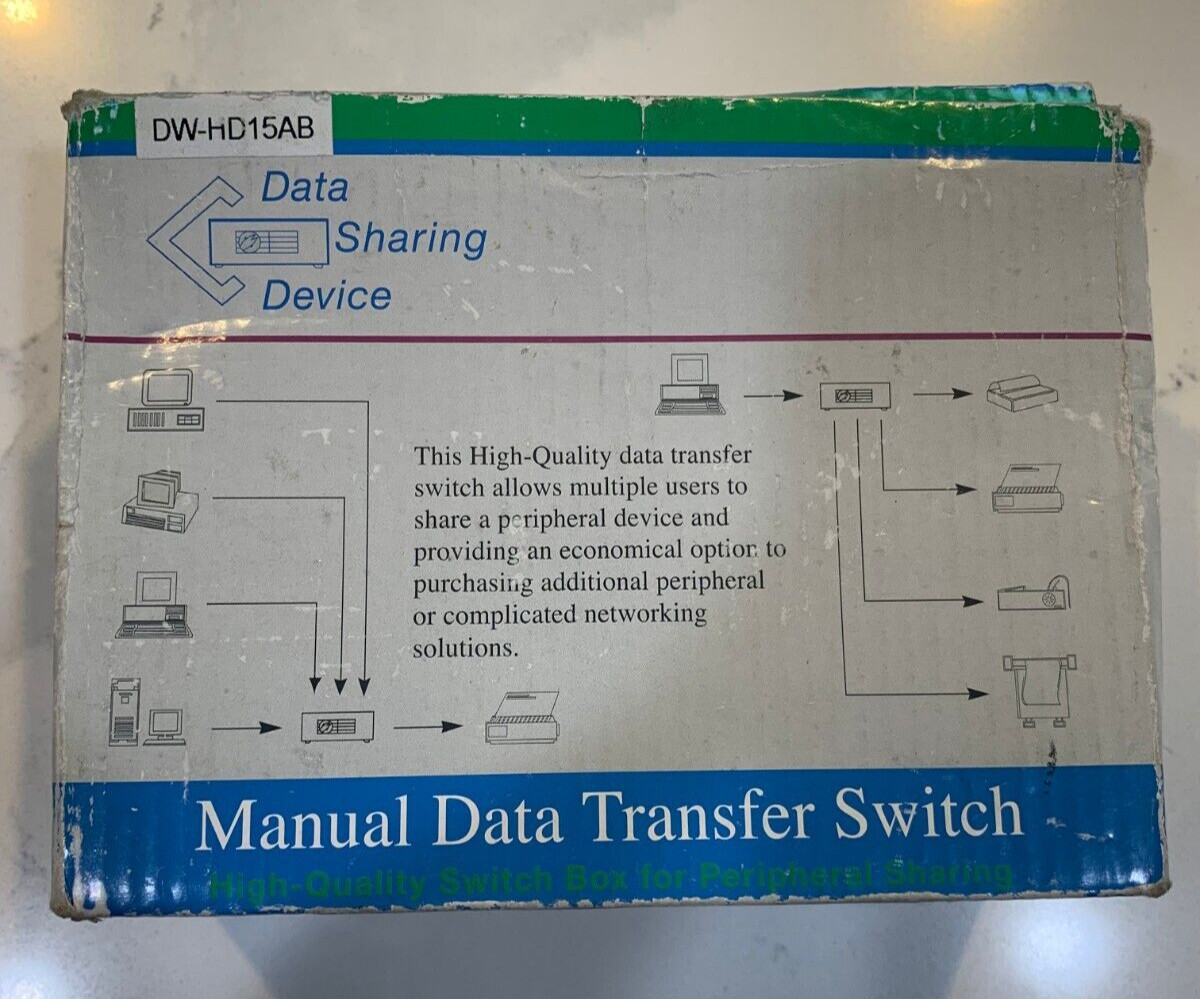 High-Quality Data Transfer Switch Box MT-15-2C
