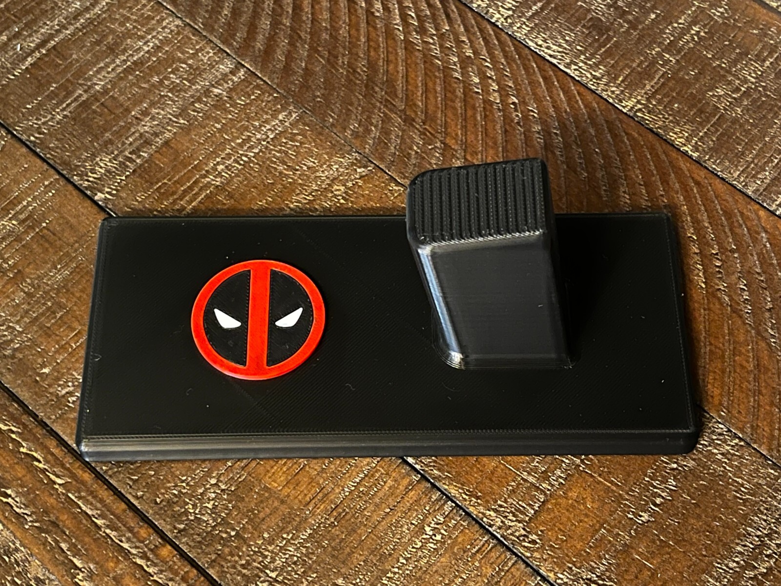 Deadpool Glock 43x 48 Custom Pistol Display Glock Stand Holder Safe