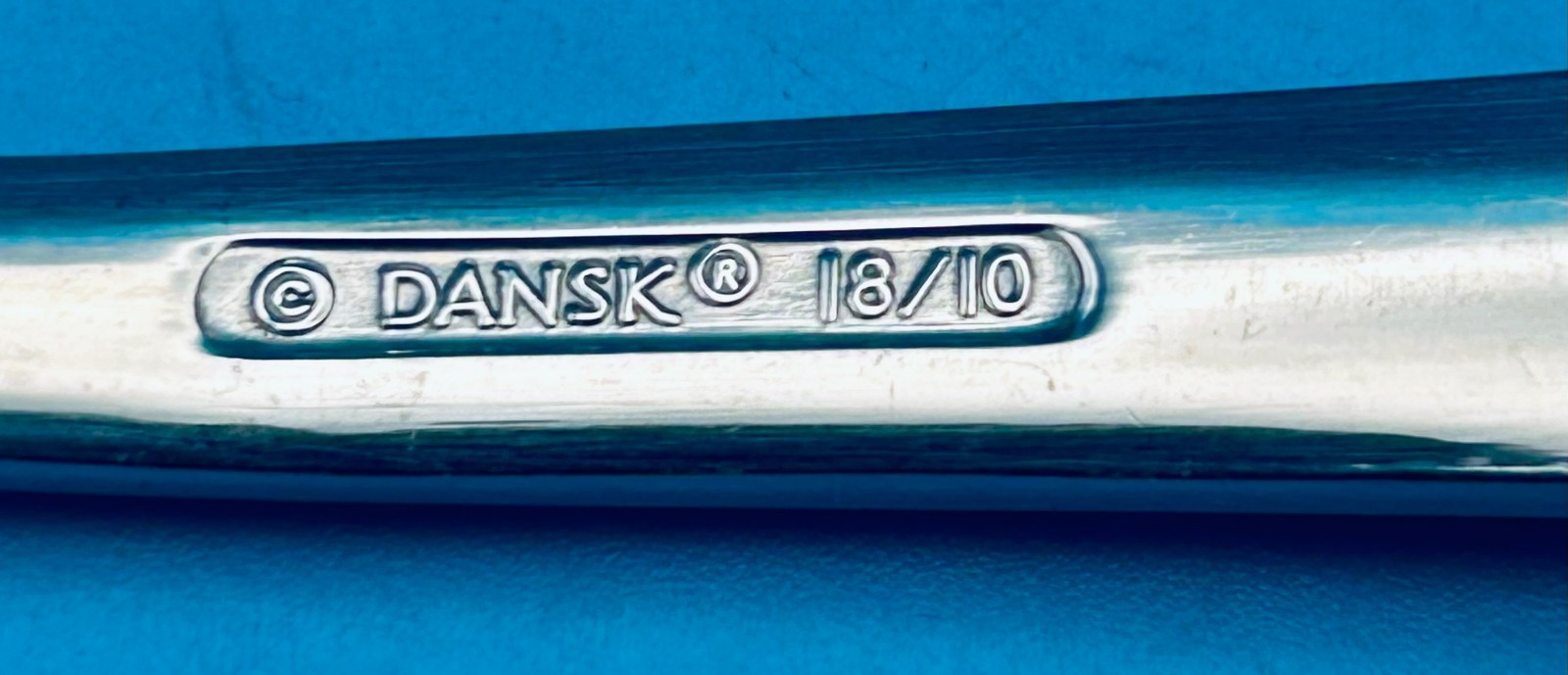 2 TWO Dansk ORION Dinner Forks 8 3/8" Stainless Flatware Silverware CHINA