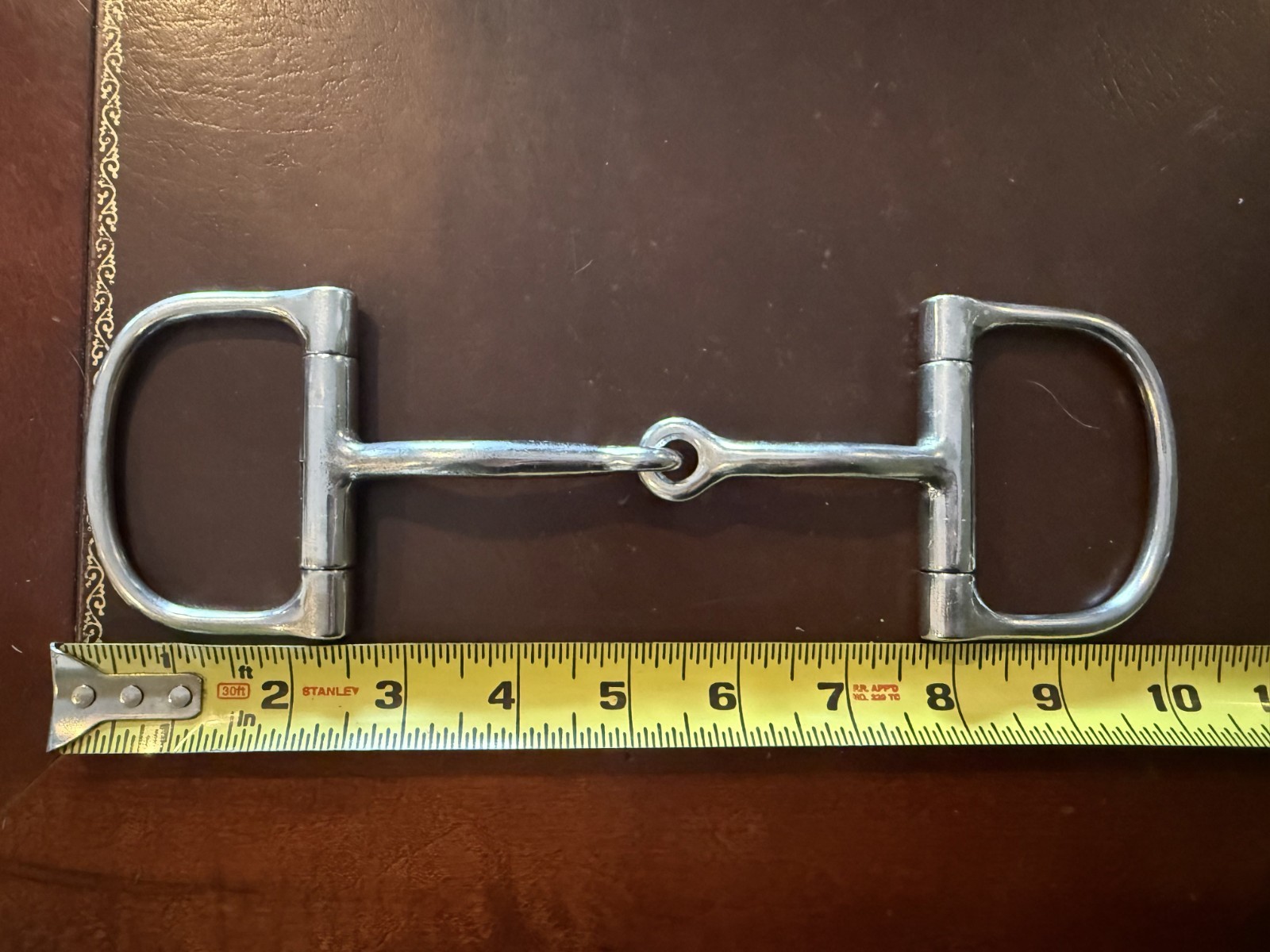 Carlyle Stainless Steel 5" Dee Snaffle - Free Shipping - Returns Accepted