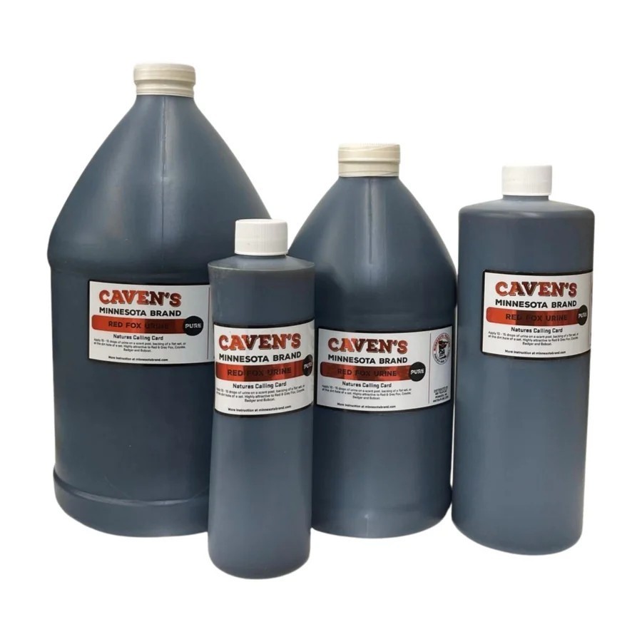 Pure Red Fox Urine Caven's Minnesota Brand Trapping Supplies Choose Size