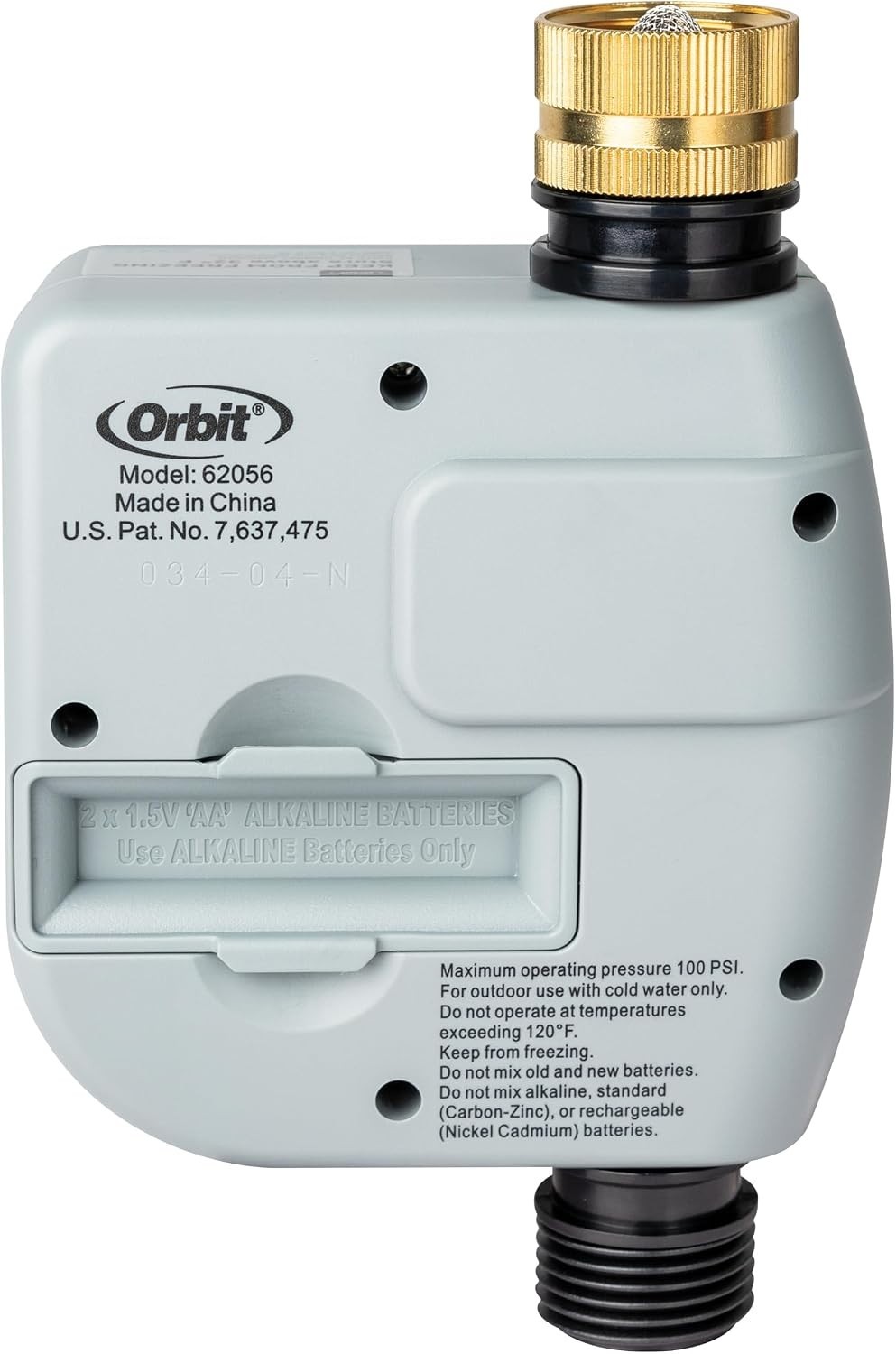 One Outlet Single-Dial Hose Faucet Timer - Easy Programmable - For Garden Wat...