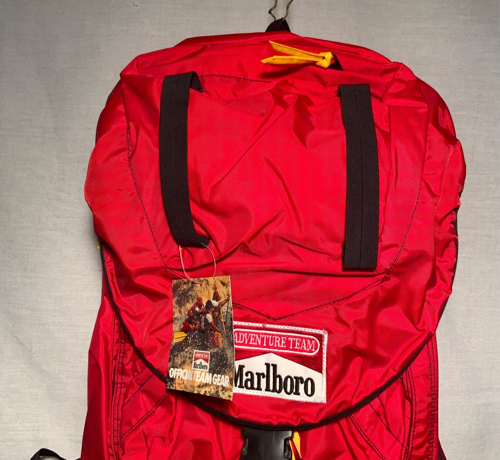 Marlboro Backpack Adventure Team Large Hiking Camping Backpack NOS Vtg  1990’s
