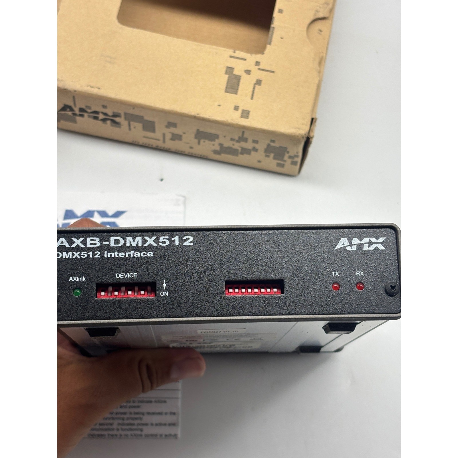 AMX AXB-DMX512 DMX512 Interface FG5927 AXlink Lighting Control Made in USA