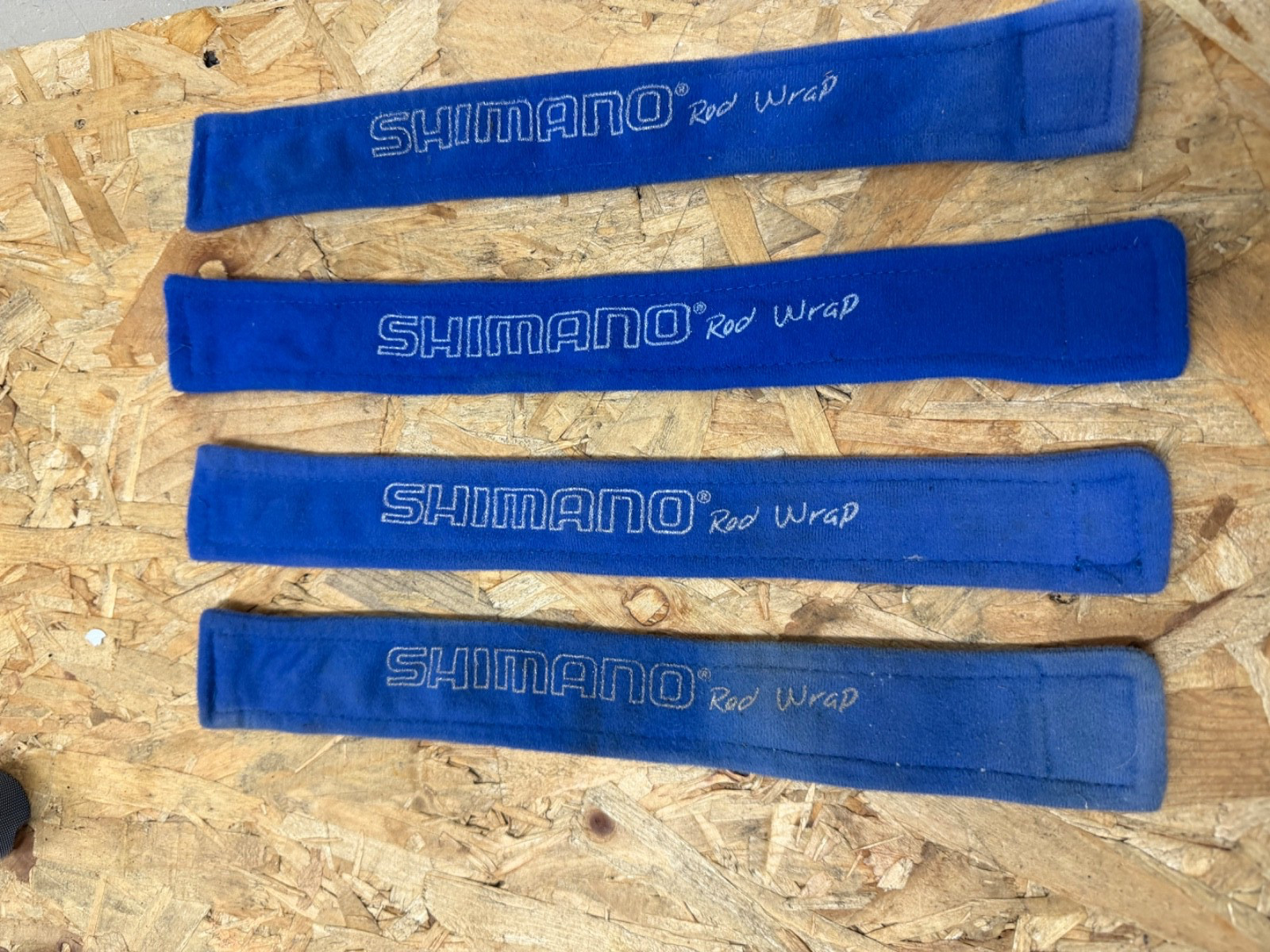 CARP MATCH COARSE FISHING TACKLE - 4 x SHIMANO BLUE ROD WRAPS OR BANDS