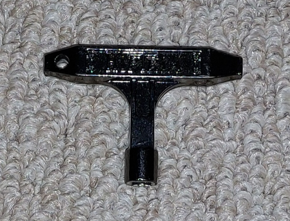 HipTrix Black Drum Tuning Key Wrench (551)