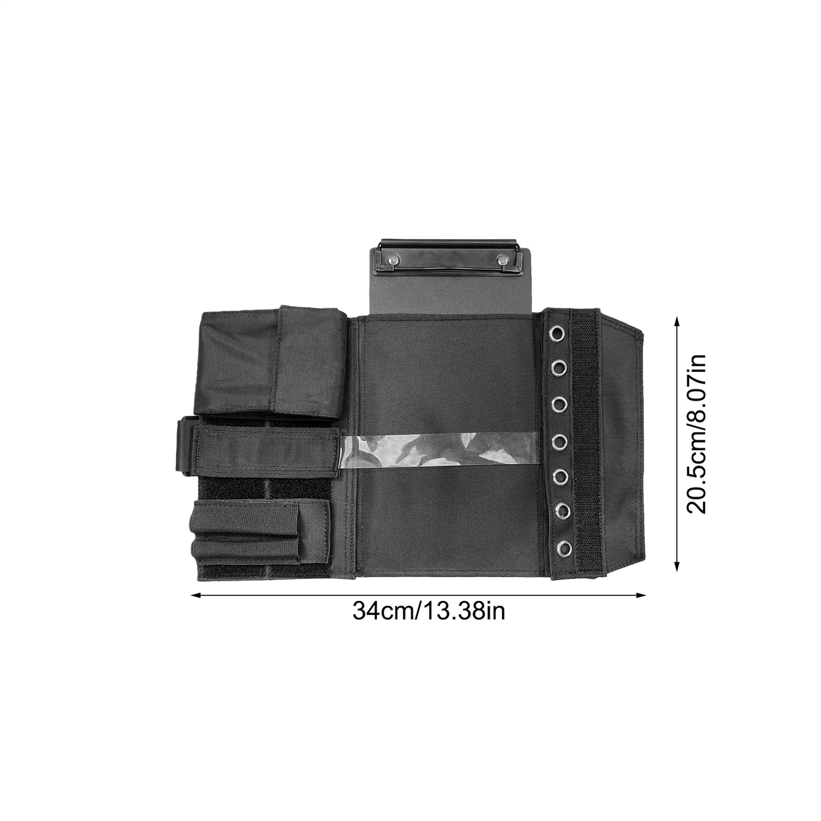 Pilot Kneeboard 7-Slots Knee Writing Board with Leg Strap Clipboard amicable
