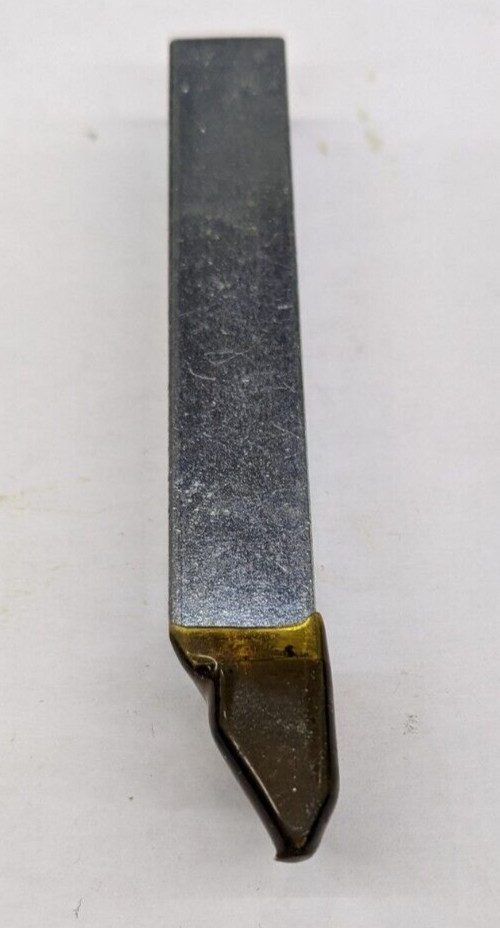 Micro 100 ER-8 Single Point Lathe Tool Bit Carbide Tipped 1/2" SQ RH USA