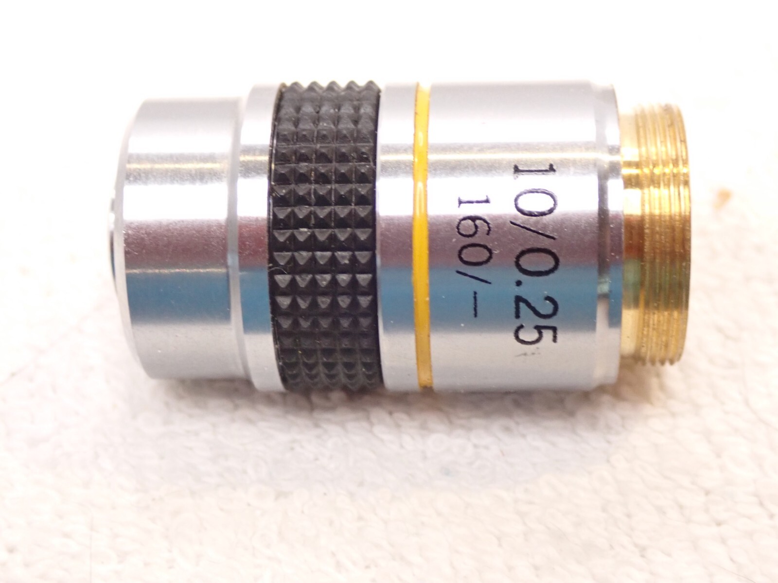 Microscope objective lens 10/0.25, 160/-