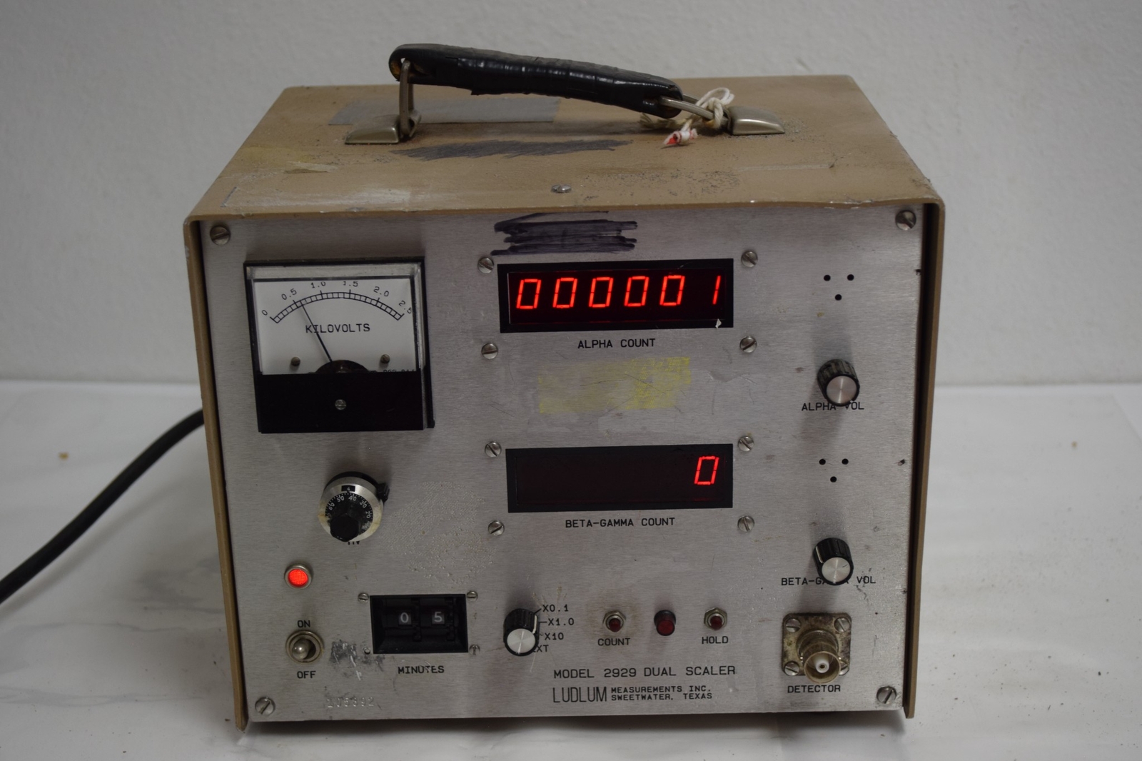 LUDLUM MEASUREMENTS INC MODEL 2929 DUAL SCALER (SAB103)