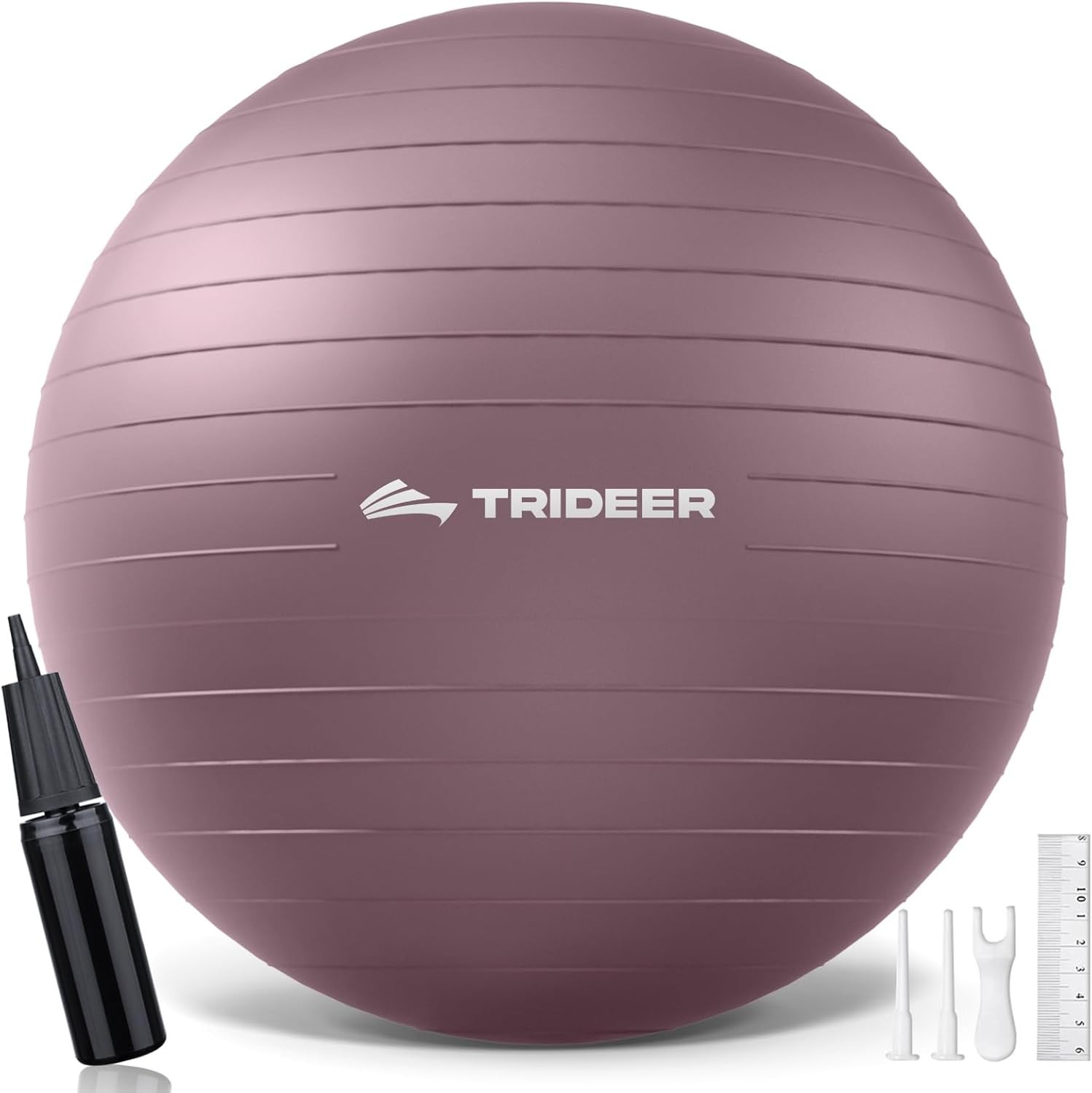 Trideer Yoga Ball - Exercise XL(27-30ines/68-75cm), Rosy Morning Glow