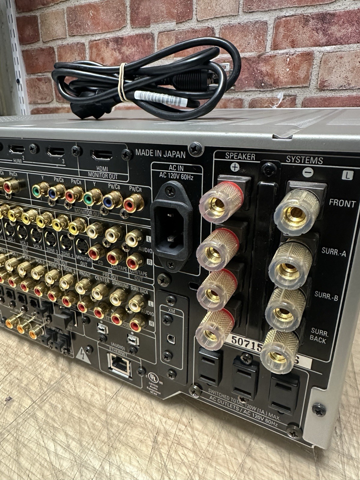 denon avr-4806 Av Surround Receiver