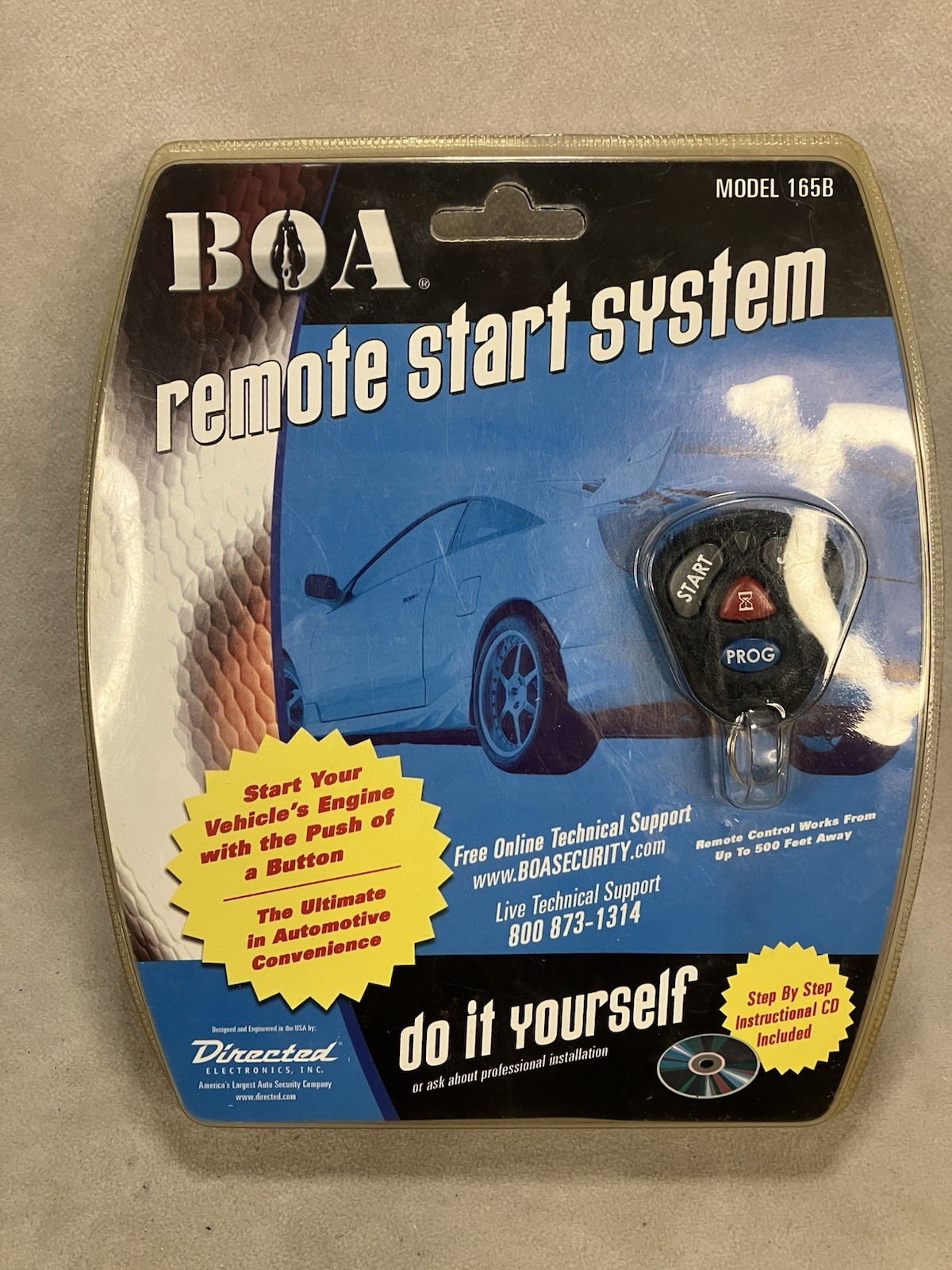 BOA Model 165B remote start system