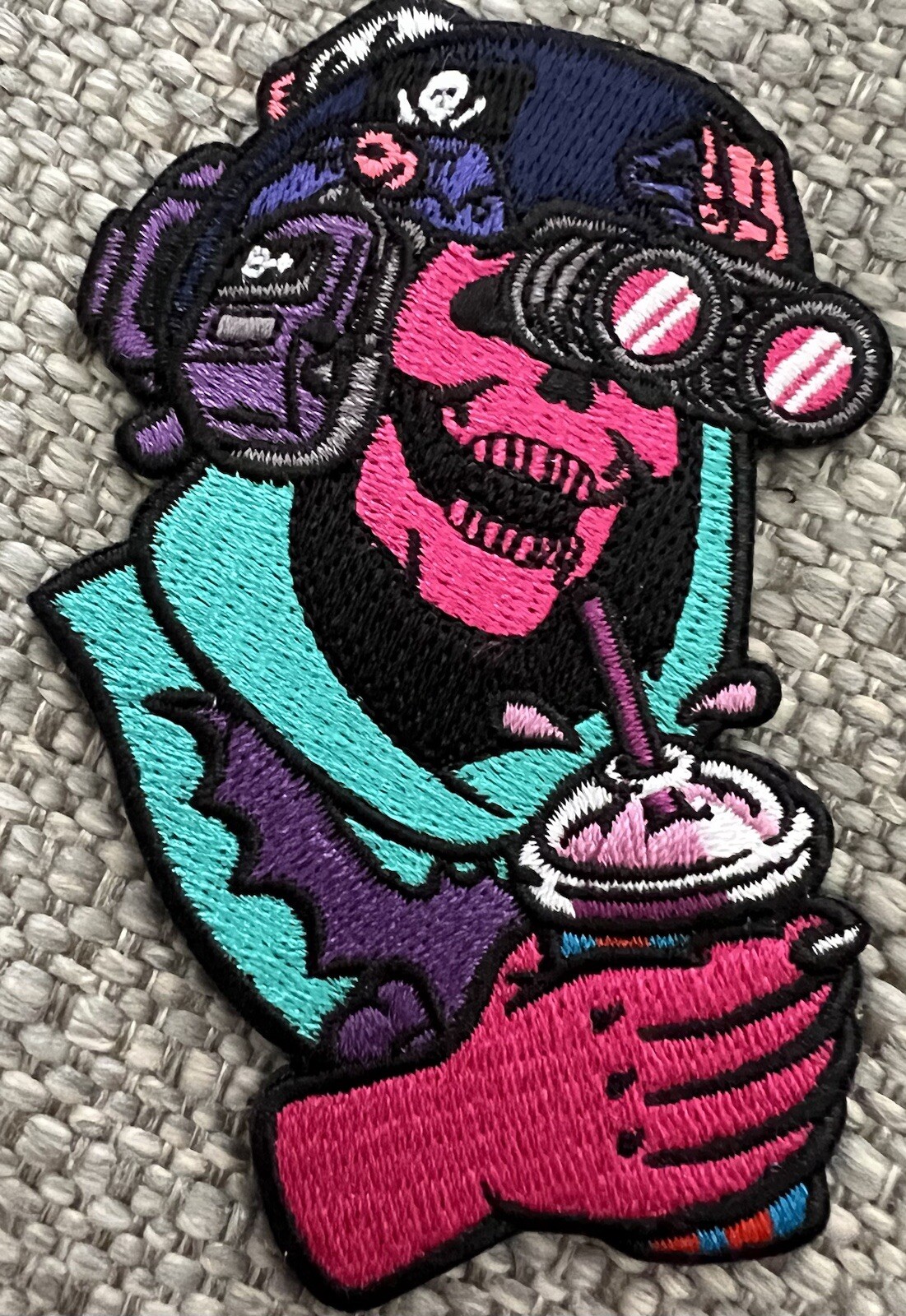 Wasteland Kooks “Misfortunes” “Pink Drank” Miami Vice Stitched Variant Patch