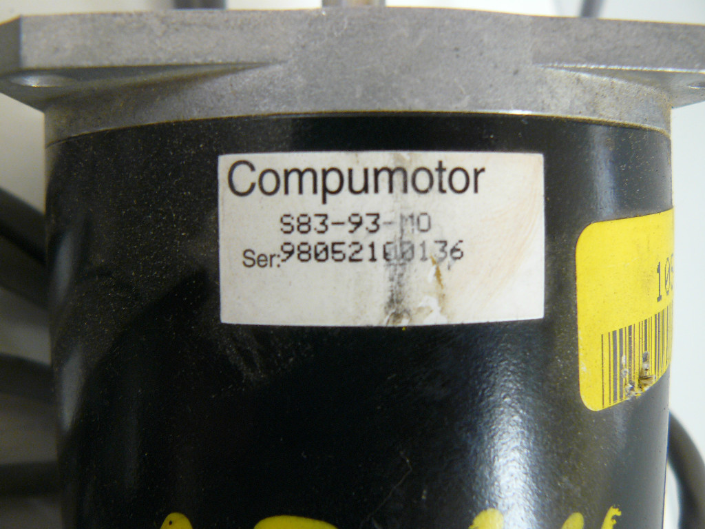 PARKER COMPUMOTOR SX83-93-MO STEPPER MOTOR