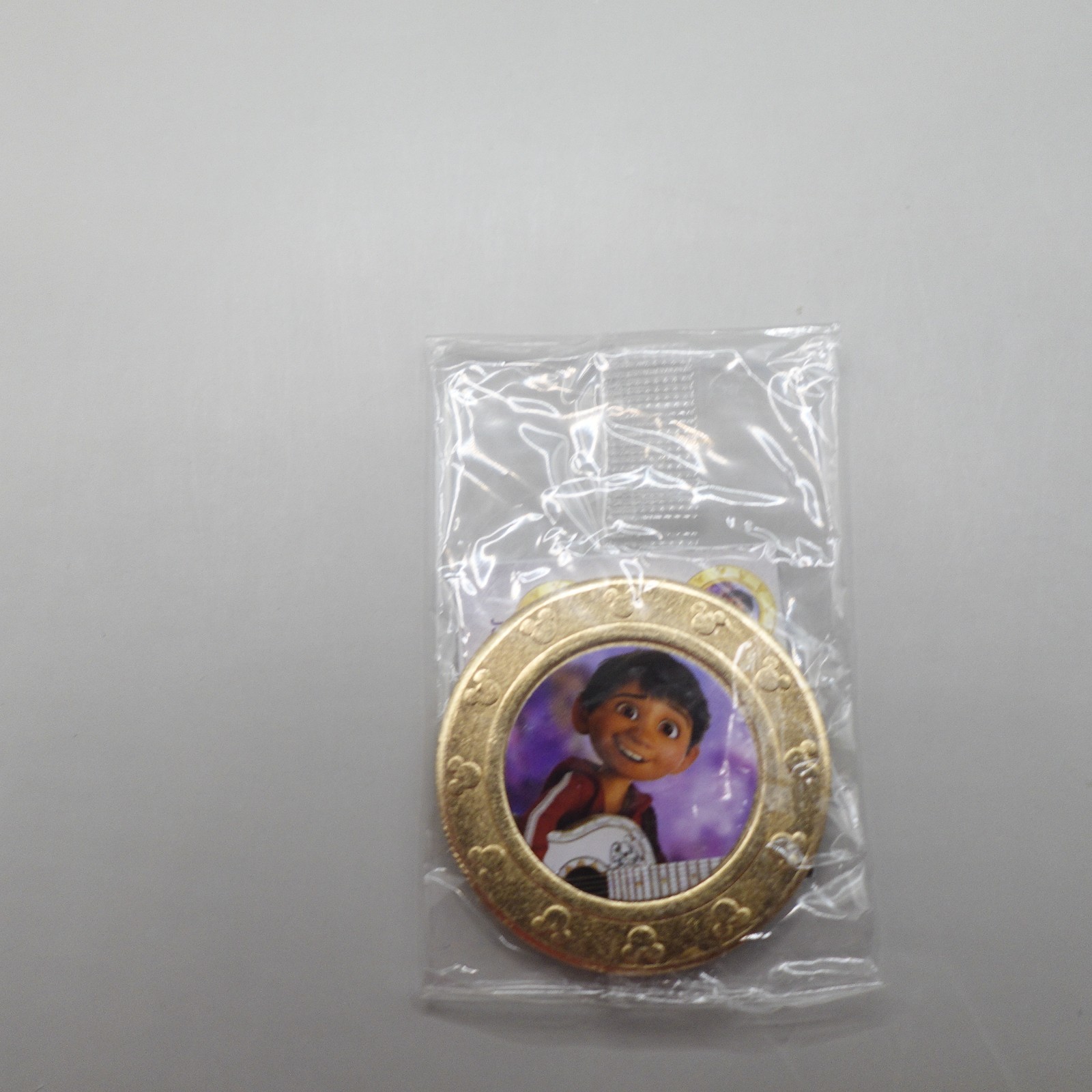 Disney Wonderball Coin 100 Year Anniversary - Miguel New Sealed Package