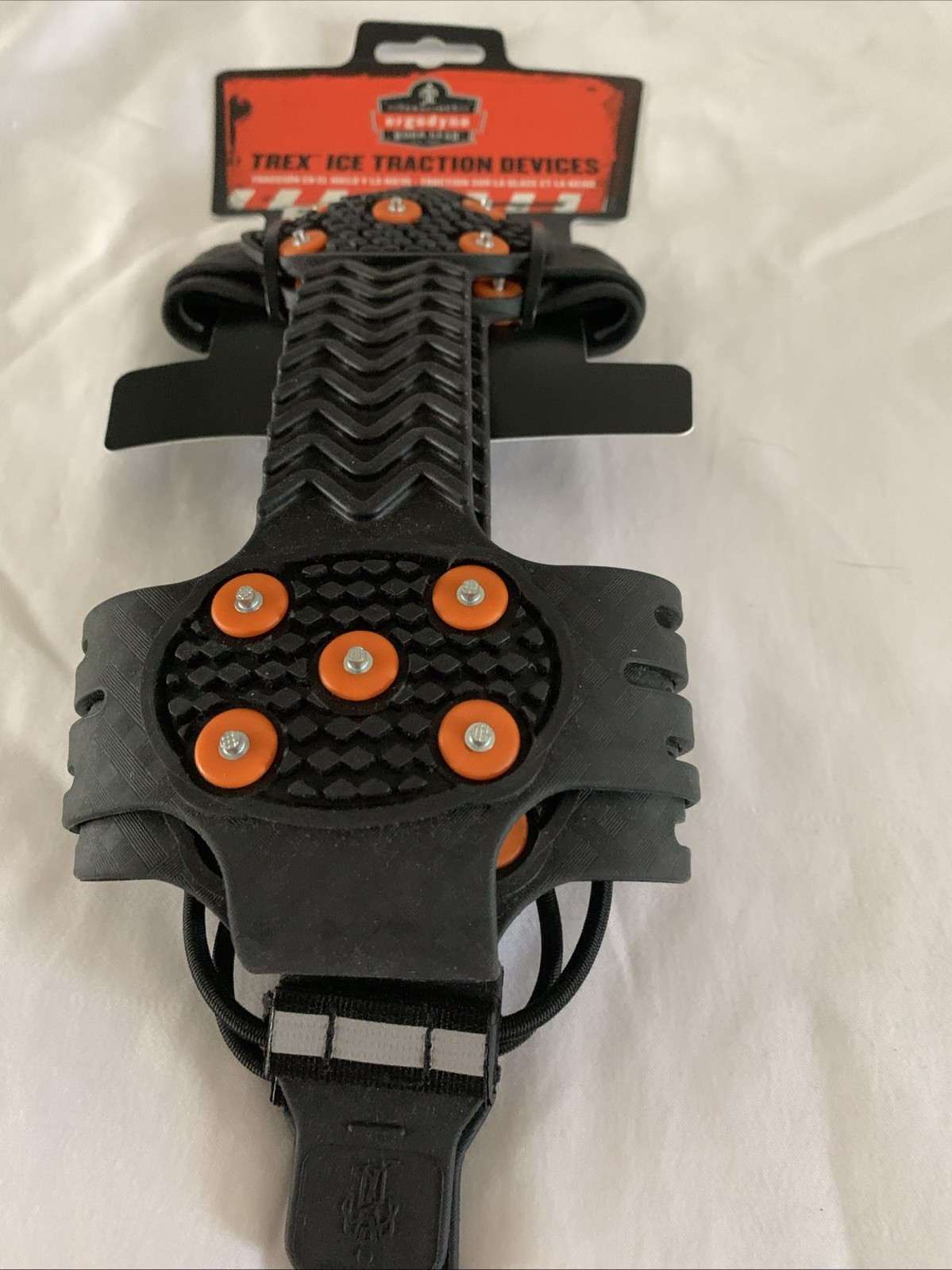 Ergodyne TREX 6310 Adjustable Slip-On Ice Traction Cleats, Medium  5-8