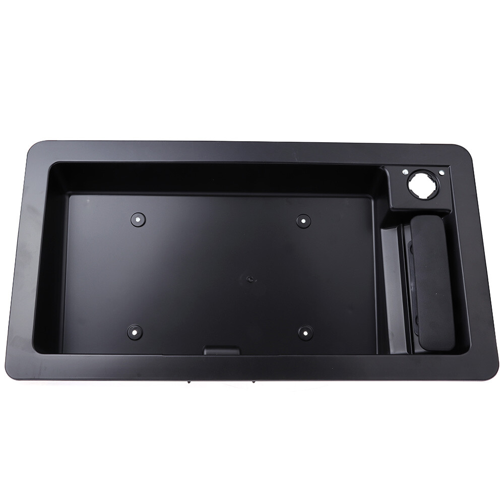 For Ford Van Rear Cargo Exterior Outside Door Handle & License Plate Bracket