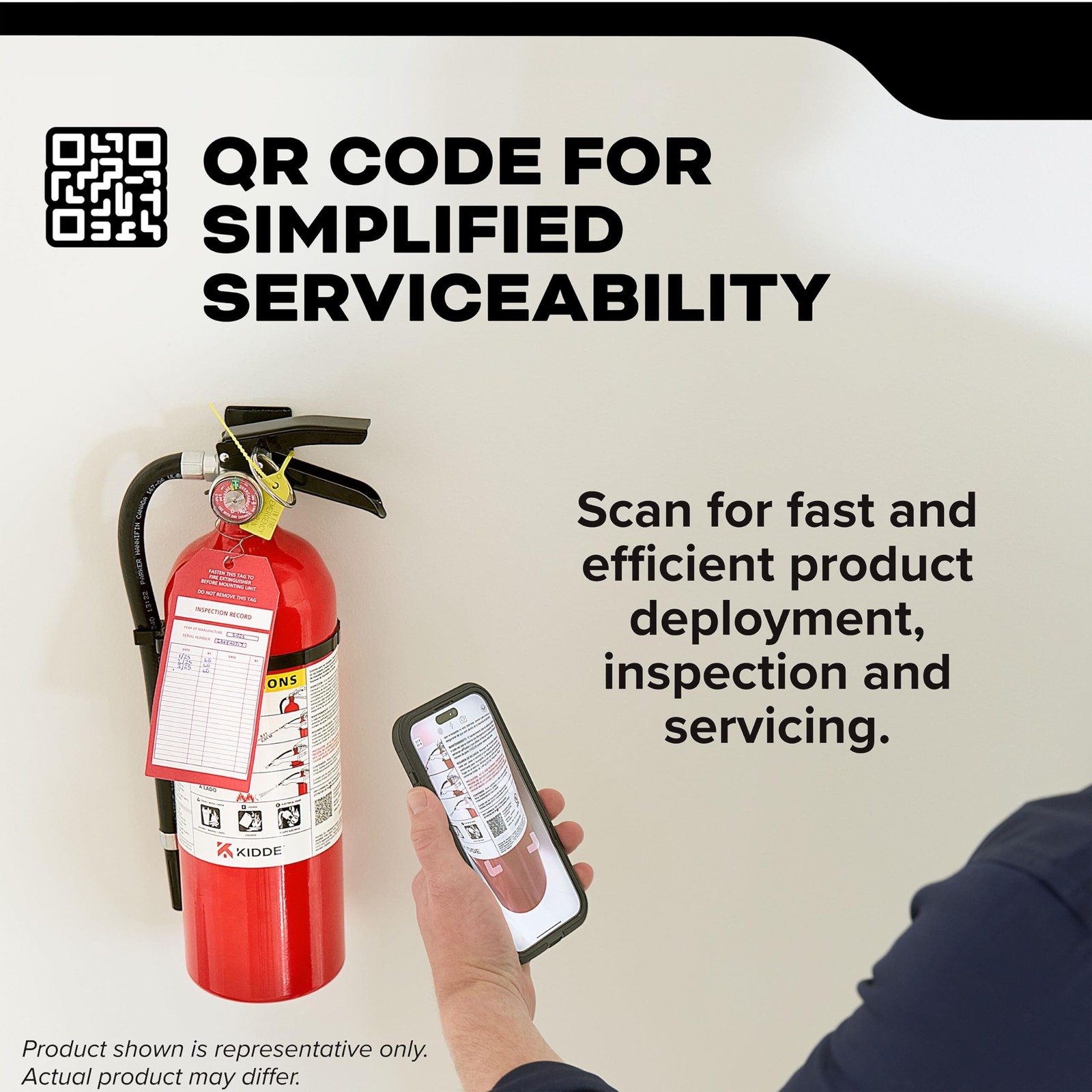 Kidde Commercial-Grade Fire Extinguisher for Office, Schools, Rechargeable