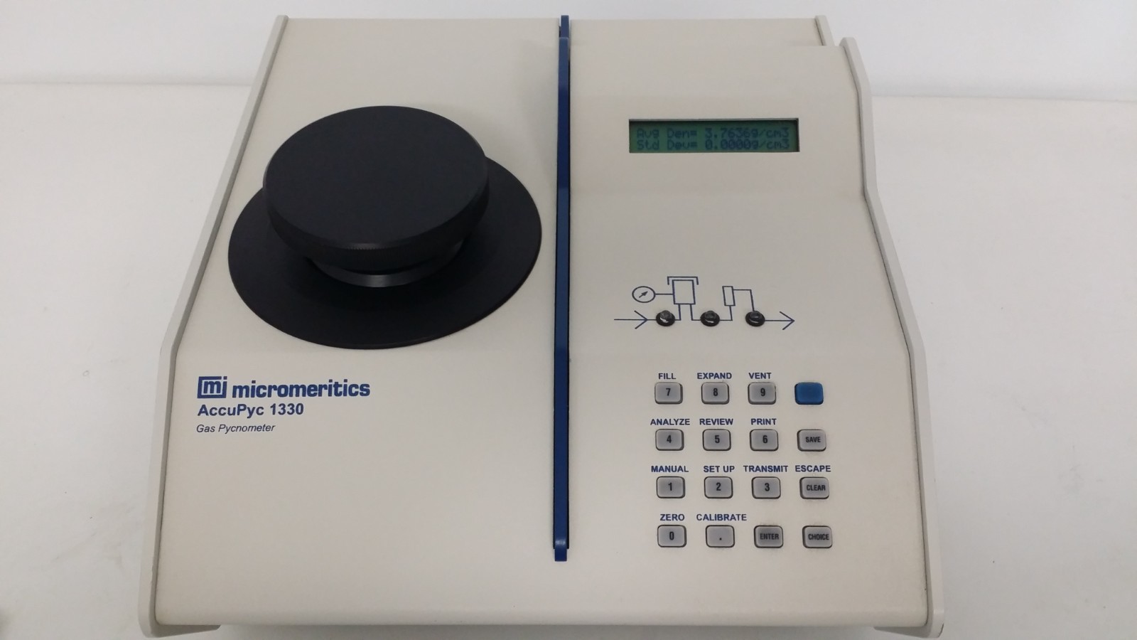 Micromeritics AccuPyc 1330 Gas Pycnometer-Completely Operational